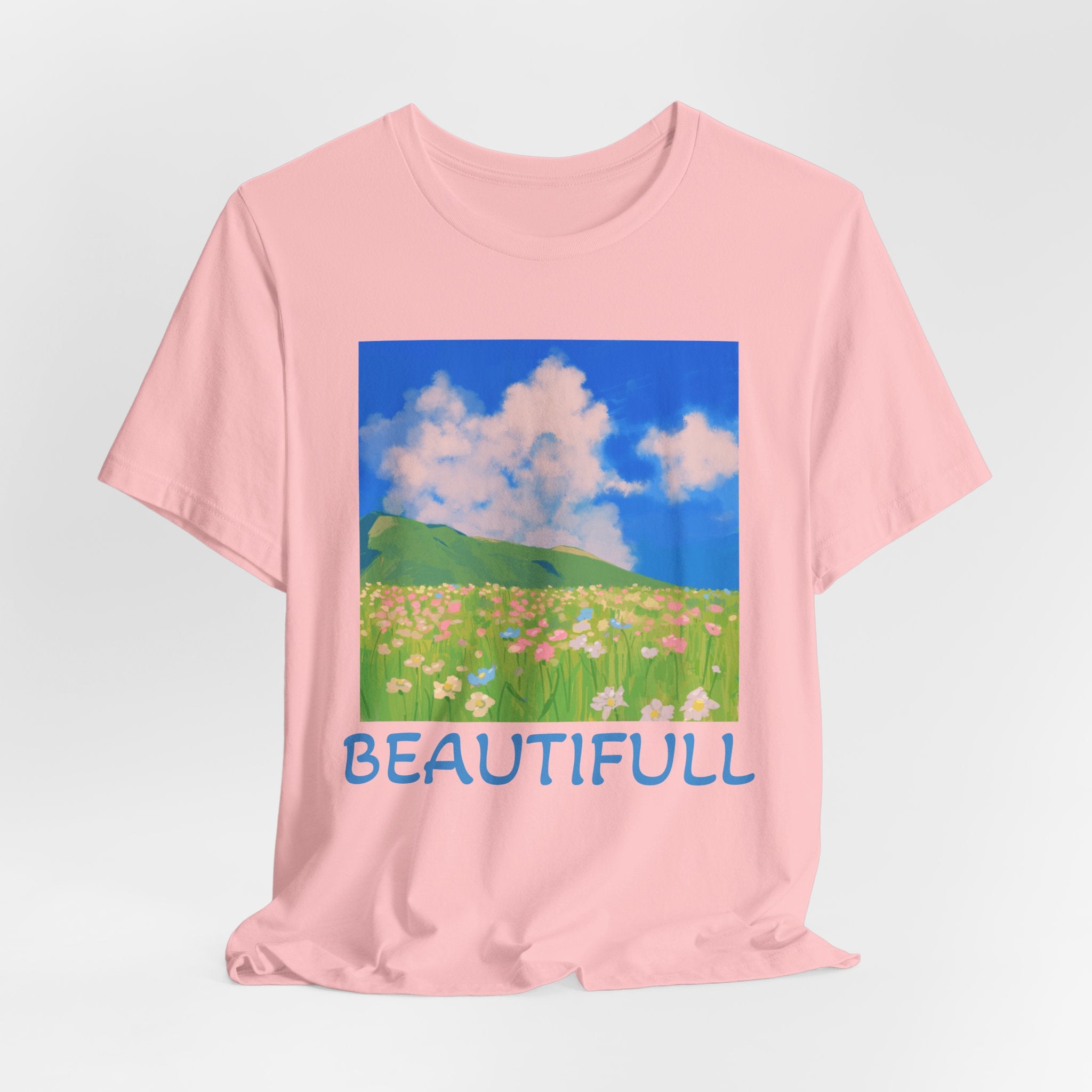 Floral Field Printed T-Shirt — Beautiful Floral Daily Wear