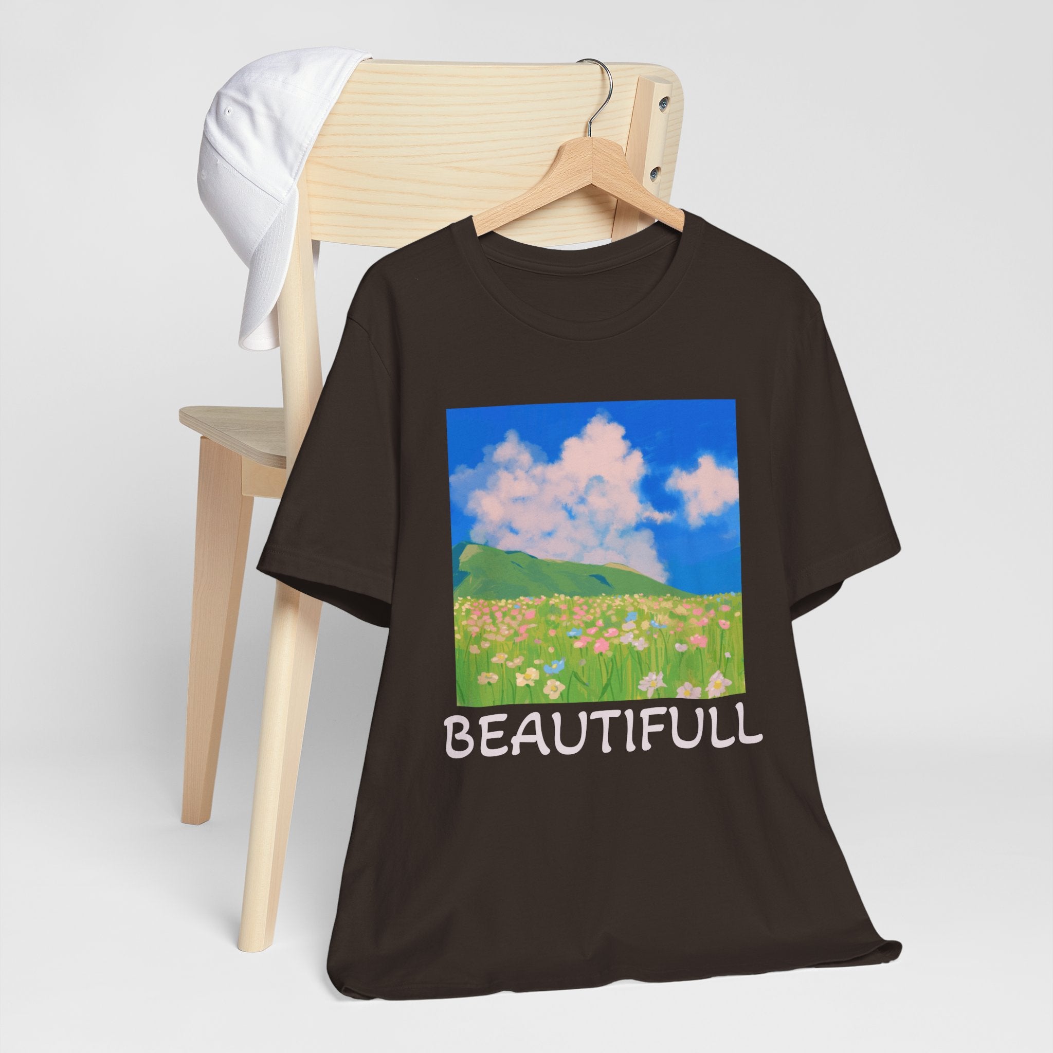 Floral Field Printed T-Shirt — Beautiful Floral Daily Wear