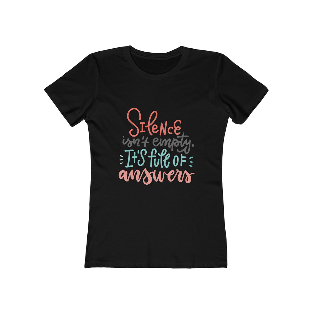 Women’s Boyfriend Tee - Colorful Heart Graphic