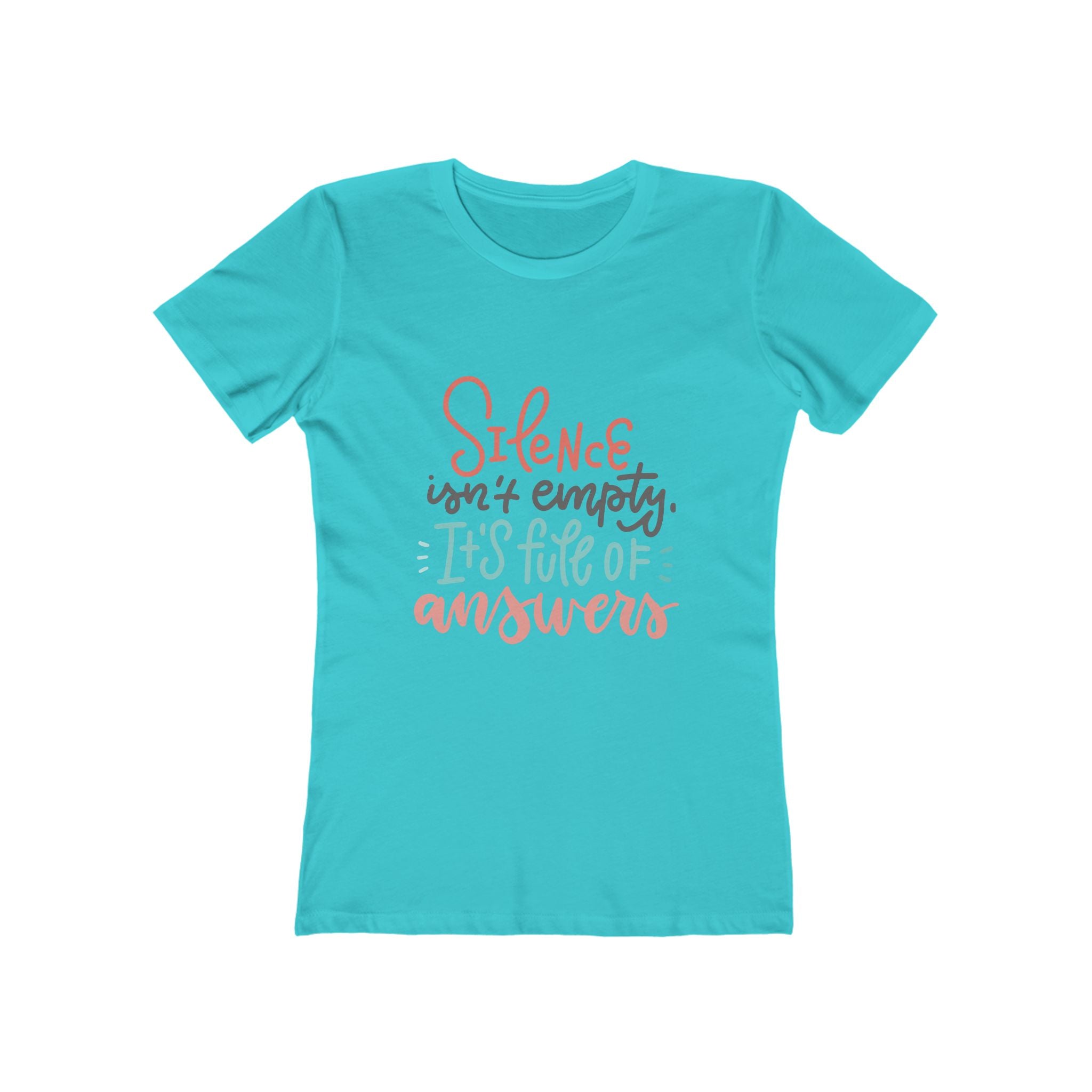 Women’s Boyfriend Tee - Colorful Heart Graphic