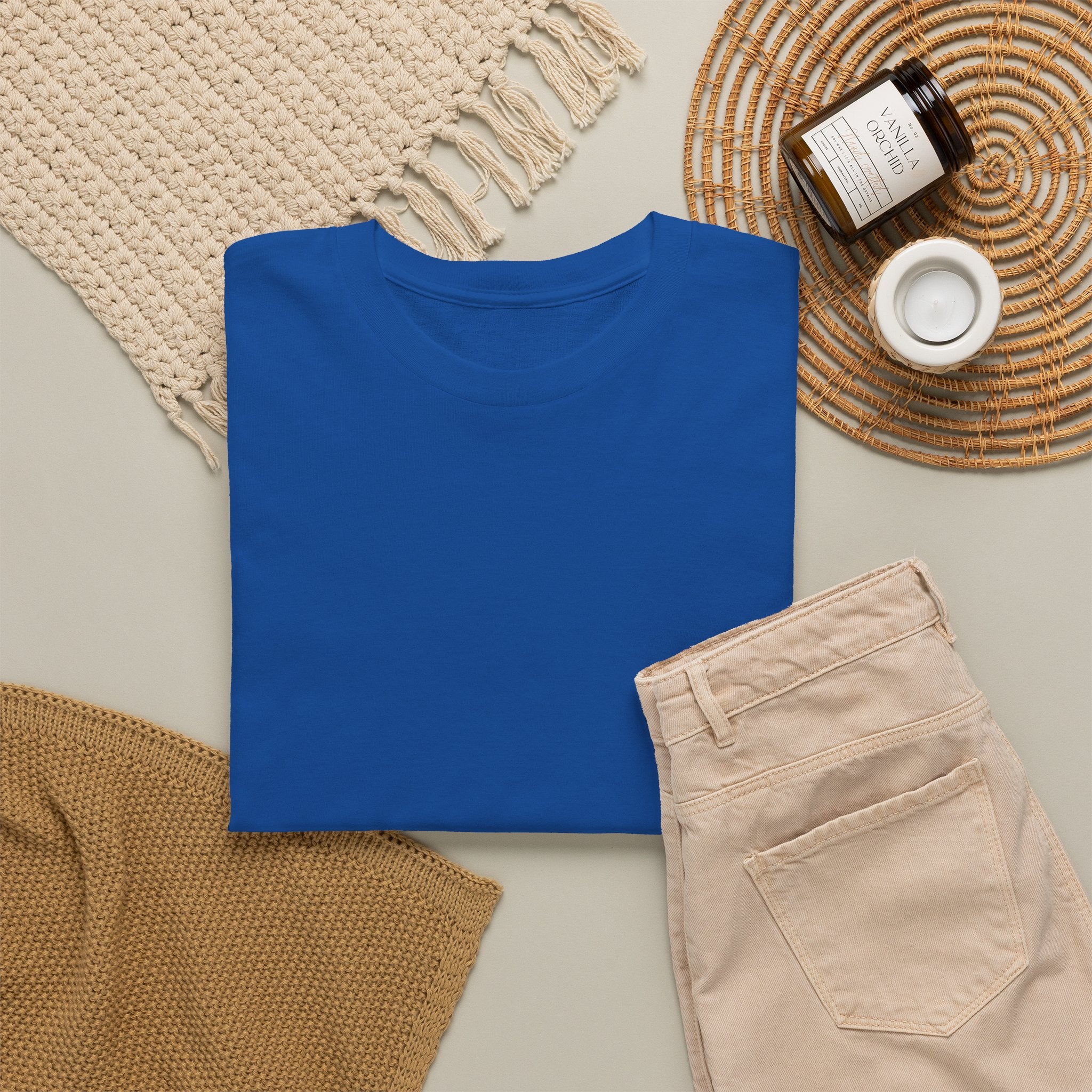 Plain Unisex Cotton Tee — Comfortable Affordable Everyday T‑Shirt