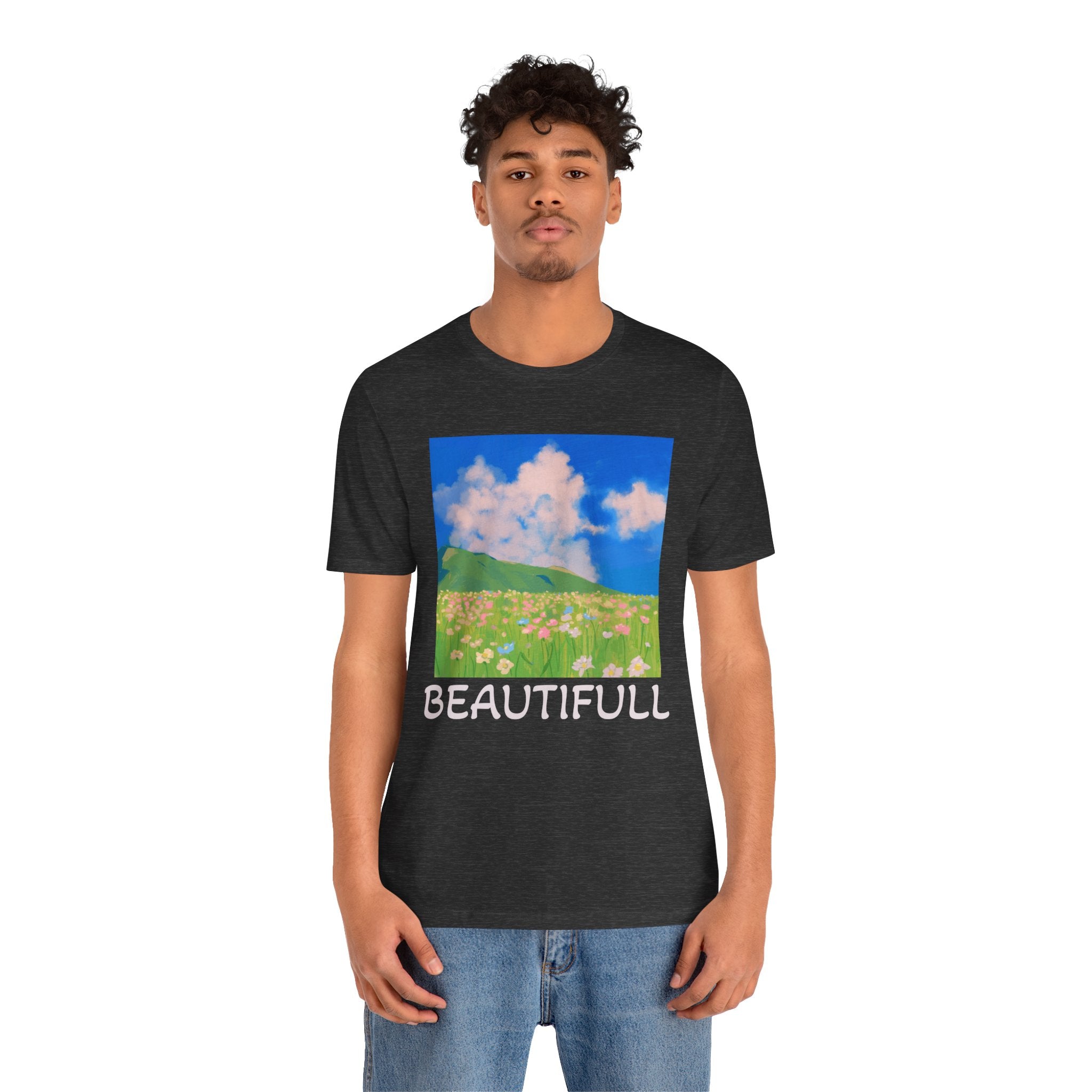 Floral Field Printed T-Shirt — Beautiful Floral Daily Wear