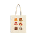 Colourfull Delicious Pancake Stack Cotton Tote Bag — Cute Brunch Grocery Tote