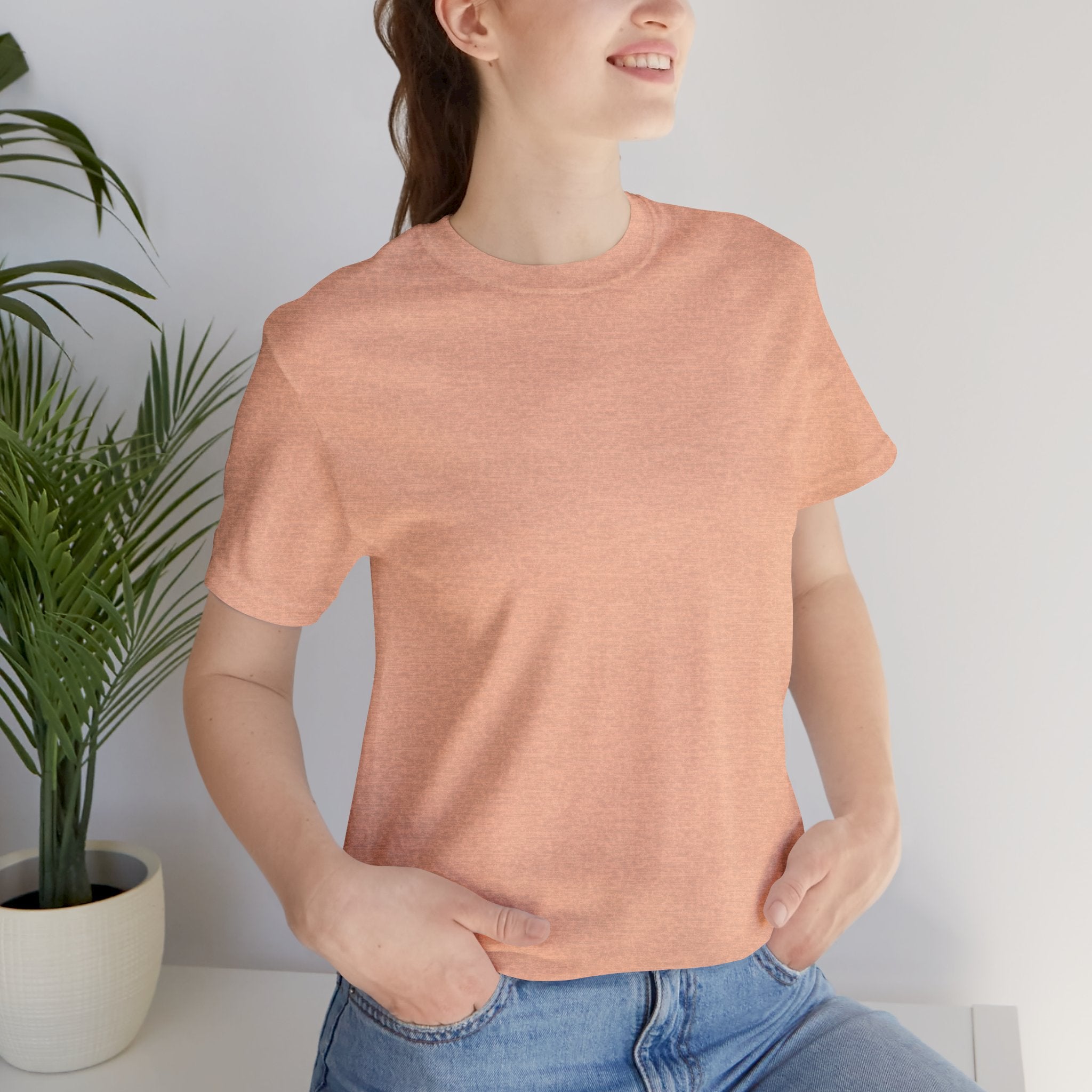 Classic Plain Everyday Unisex Short Sleeve Tee