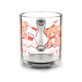 Cute Teddy Bears 10oz Glass Mug — Kawaii Gift for Kids & Tea Lovers