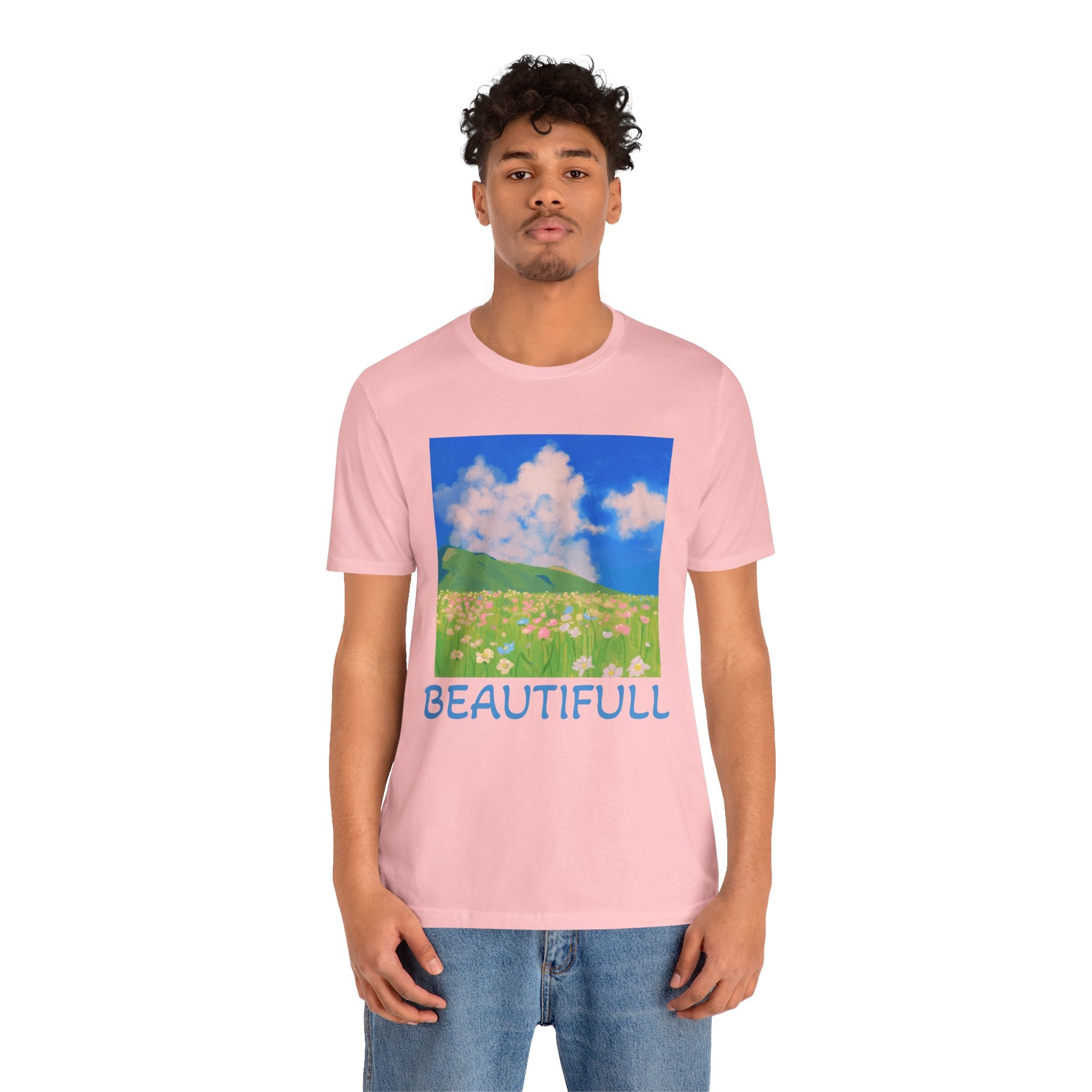 Floral Field Printed T-Shirt — Beautiful Floral Daily Wear