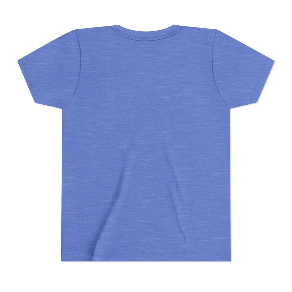 Youth Tee — "Stay True and Be You" Rainbow Script Kids T-Shirt