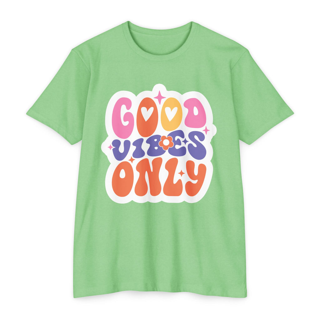 Women’s Boyfriend Tee "Good Vibes Only" - Comfortable Women's T-Shirt