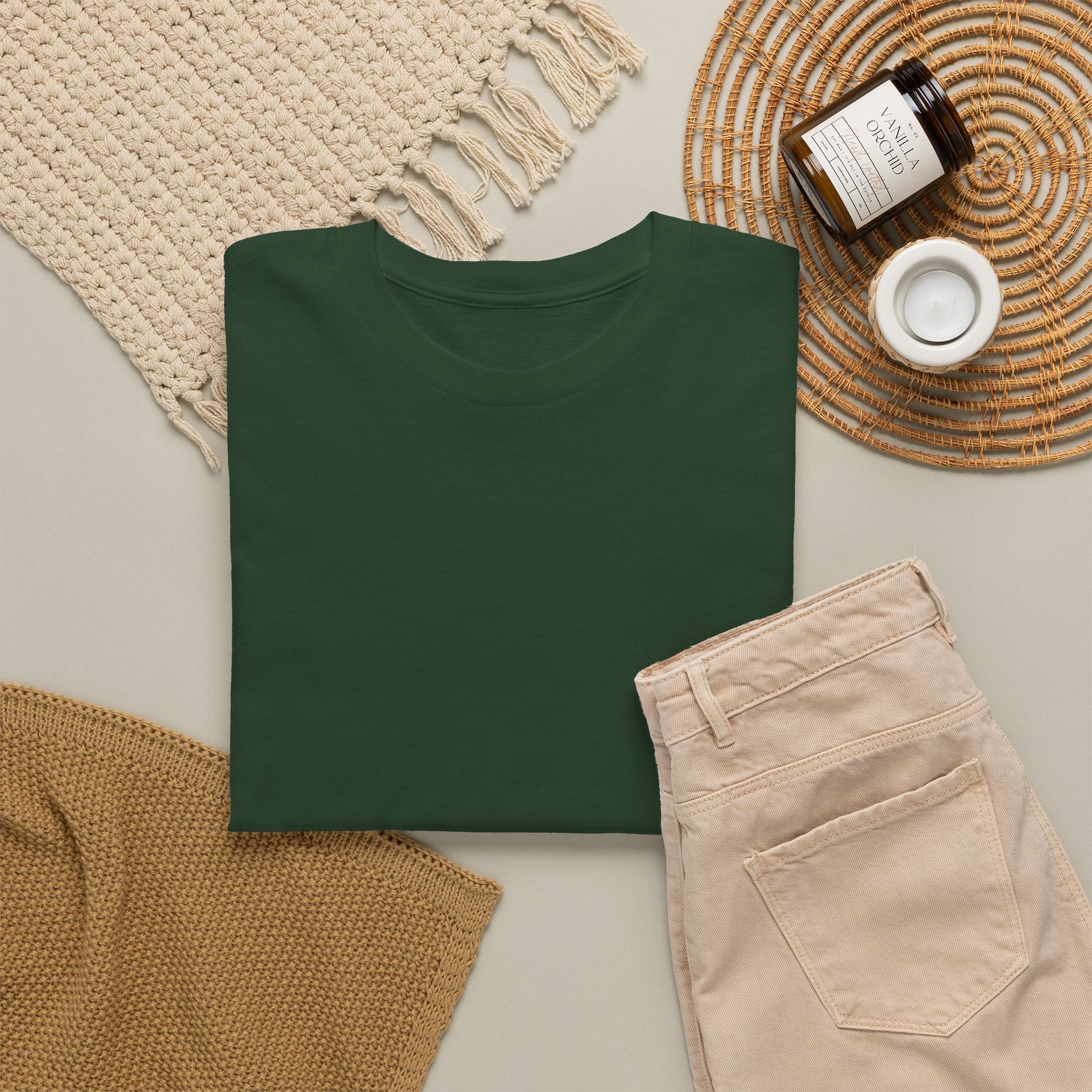 Plain Unisex Cotton Tee — Comfortable Affordable Everyday T‑Shirt