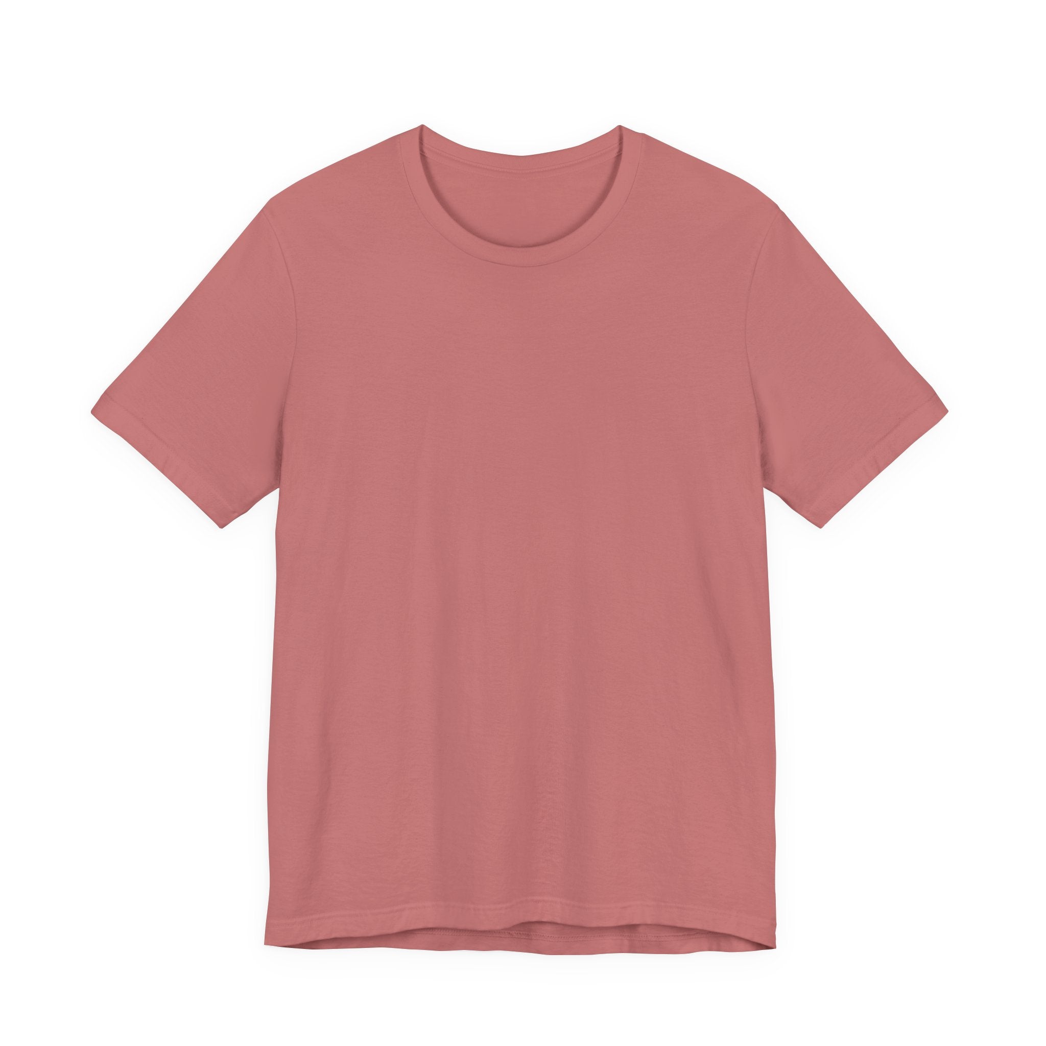 Classic Plain Everyday Unisex Short Sleeve Tee