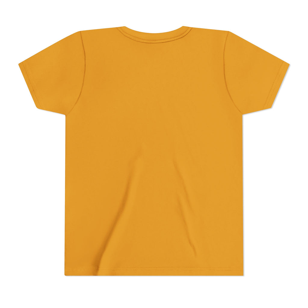 Youth Tee — "Stay True and Be You" Rainbow Script Kids T-Shirt