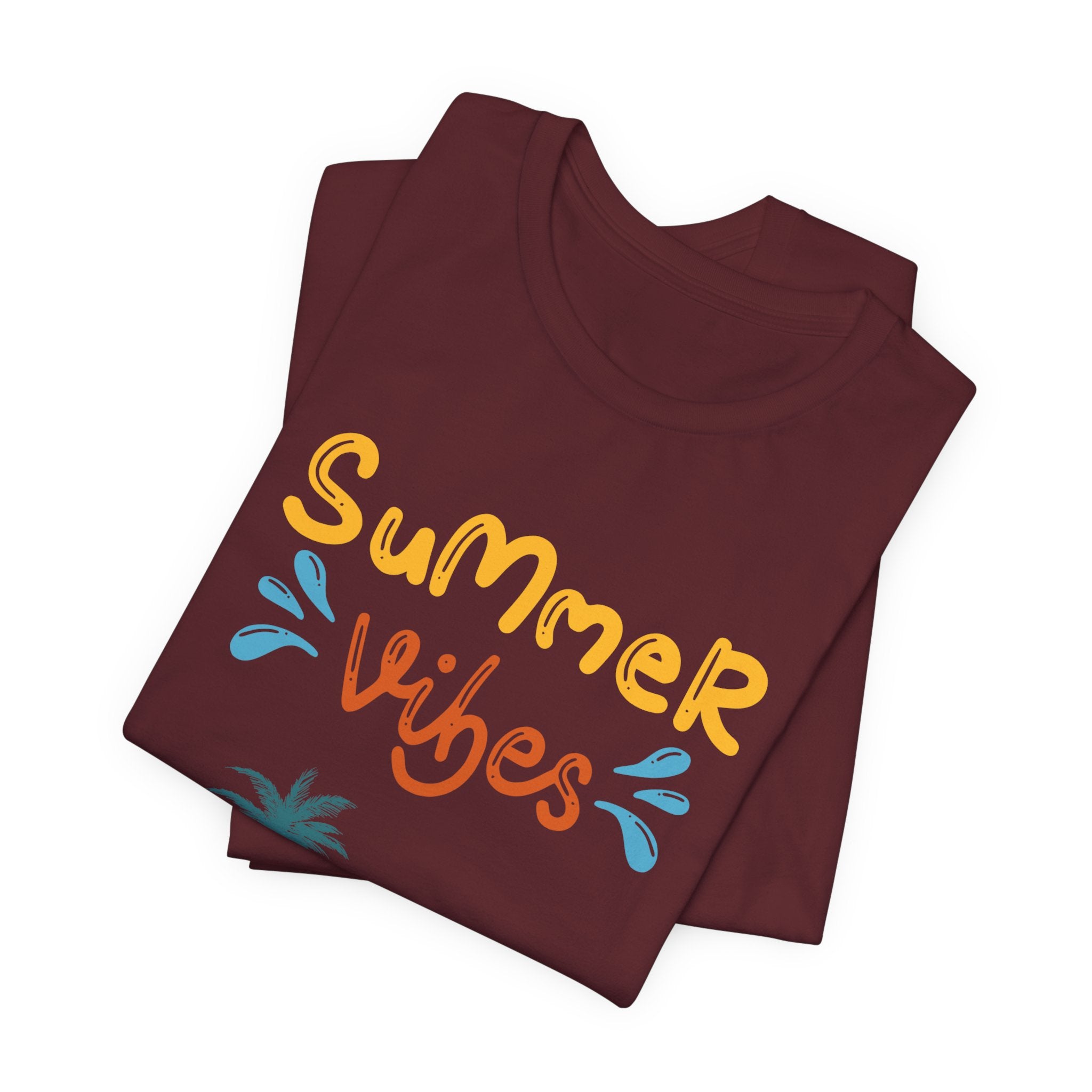 Hello Summer Tee – Pastel Beach Graphic T-Shirt