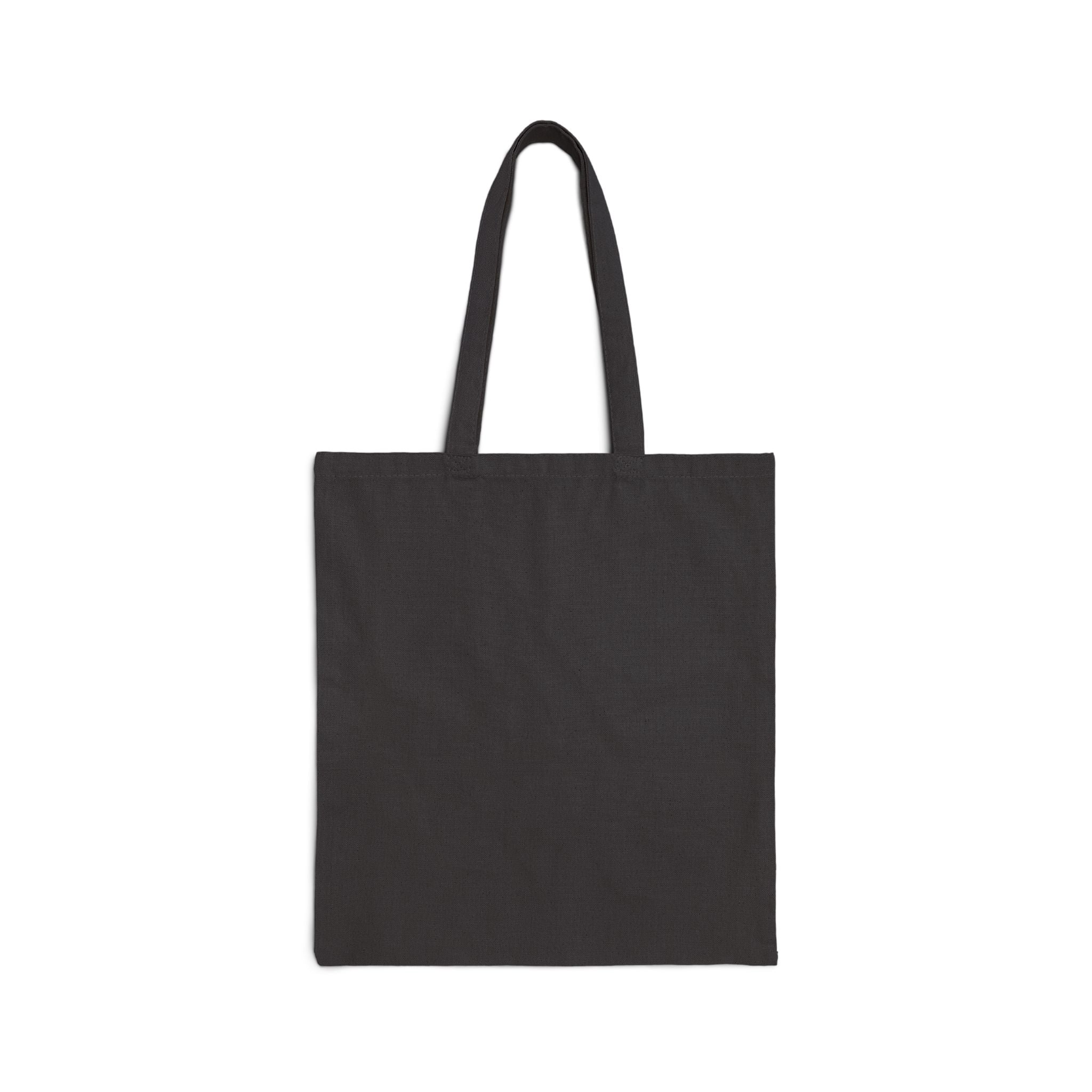 Strawberry Cherry Cake Canvas Tote Bag — Cute Dessert Grocery Tote