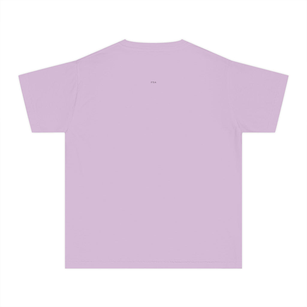 Kids Plain Colored T-Shirt — Classic Youth Midweight Tee