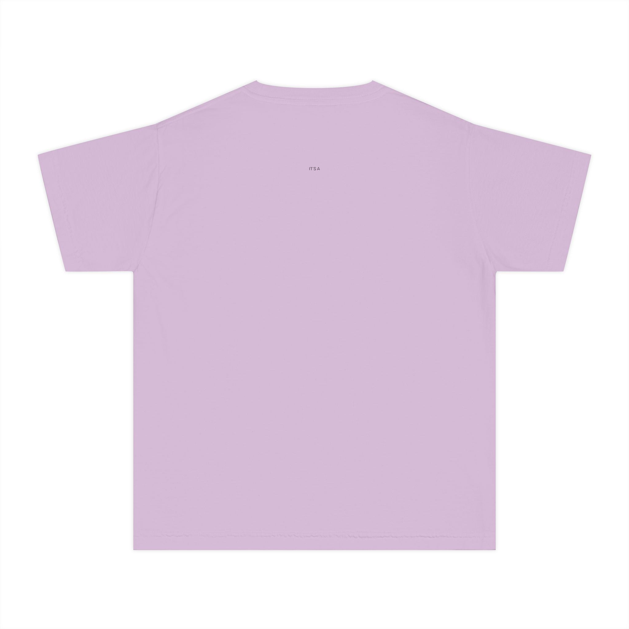 Kids Plain Colored T-Shirt — Classic Youth Midweight Tee