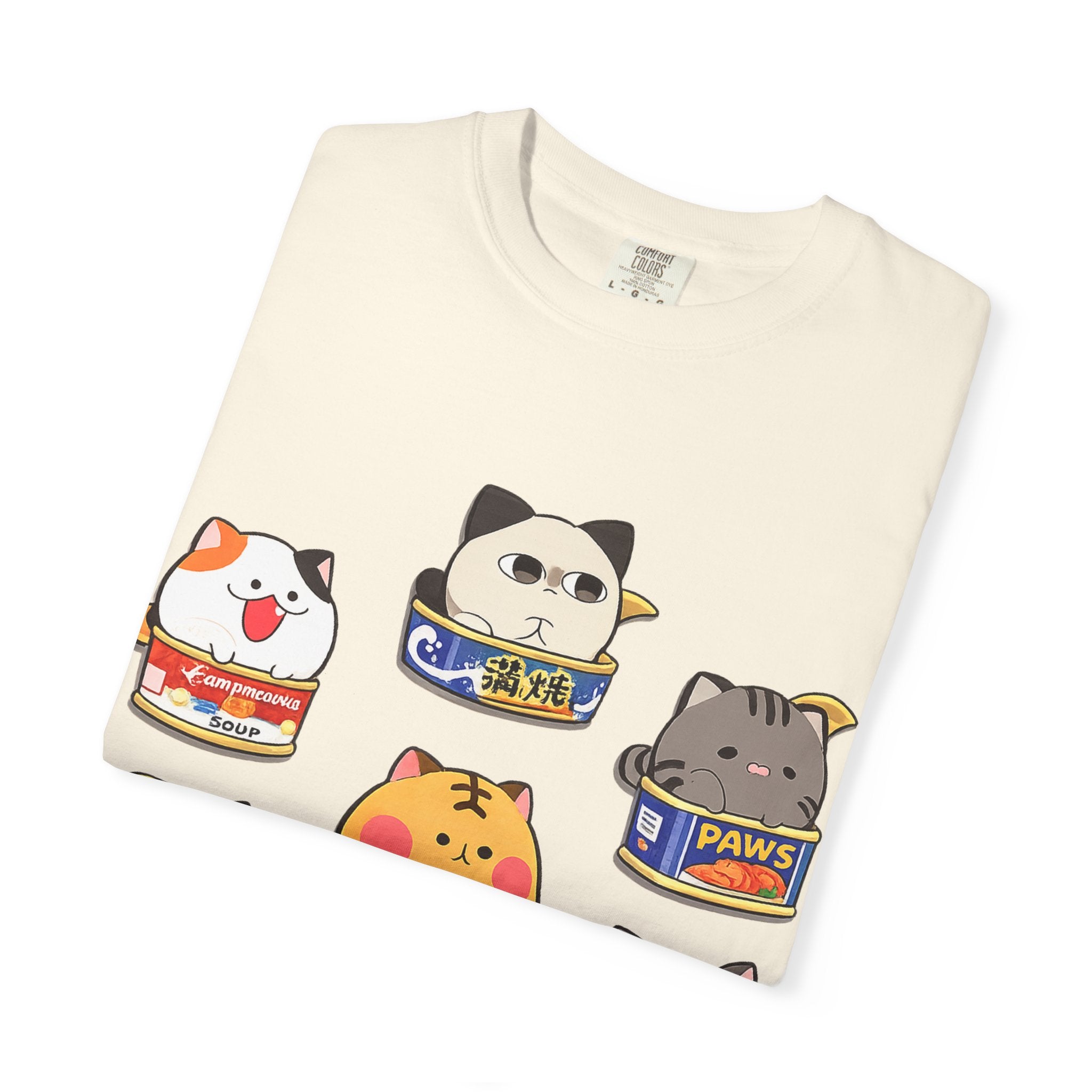 Cute Cat Sushi T-Shirt — Kawaii Cat Can Crewneck