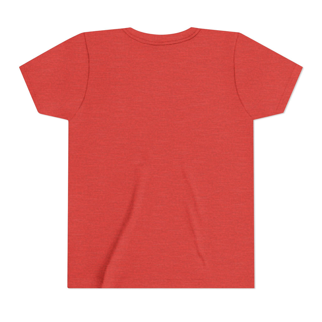 Youth Tee — "Stay True and Be You" Rainbow Script Kids T-Shirt