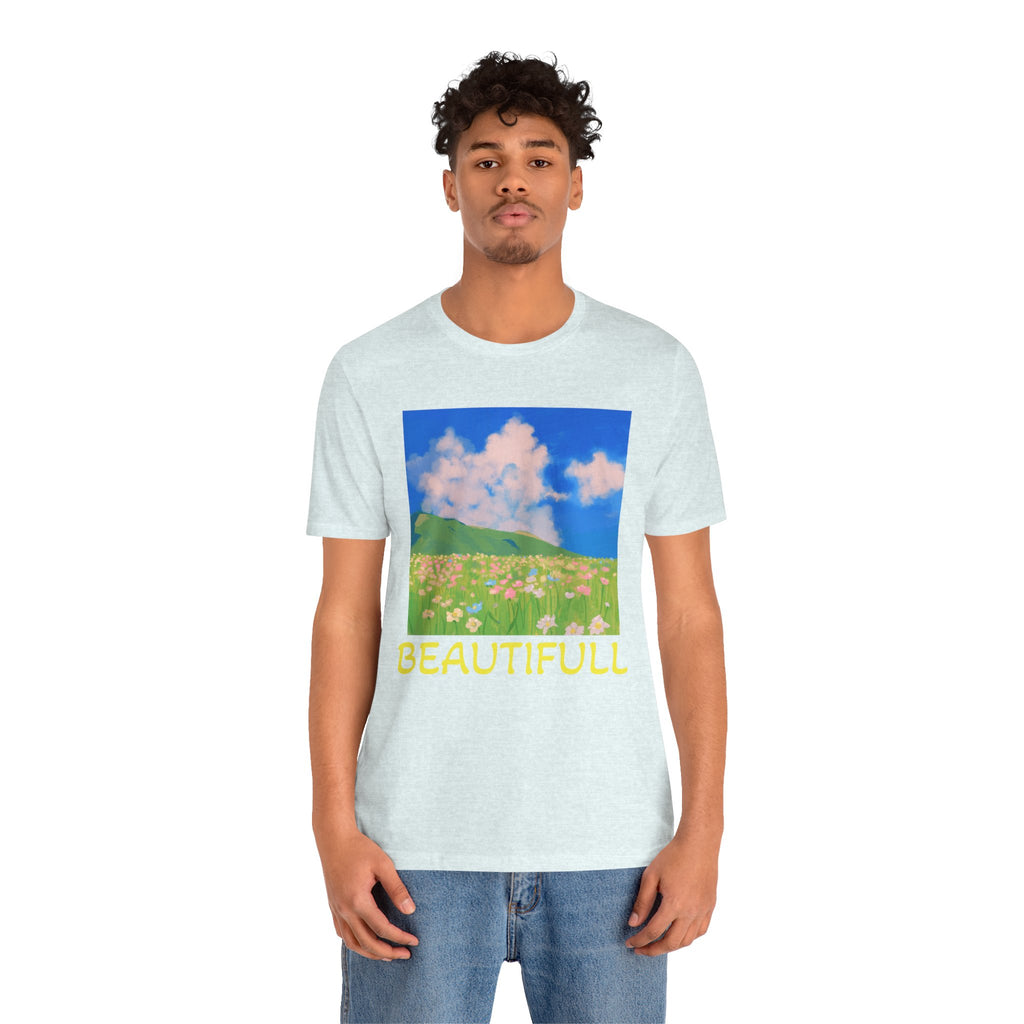 Floral Field Printed T-Shirt — Beautiful Floral Daily Wear