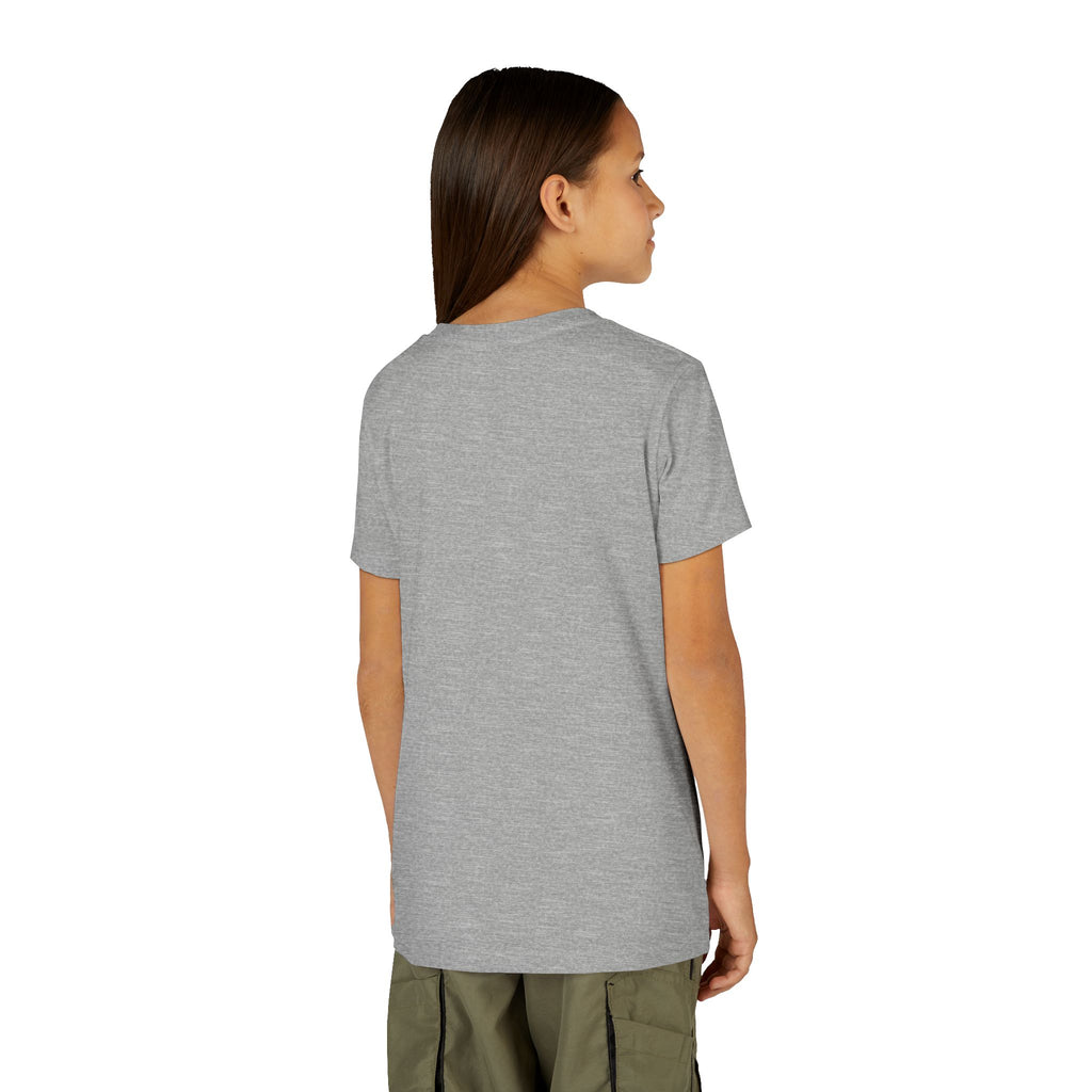 Youth Tee — "Stay True and Be You" Rainbow Script Kids T-Shirt