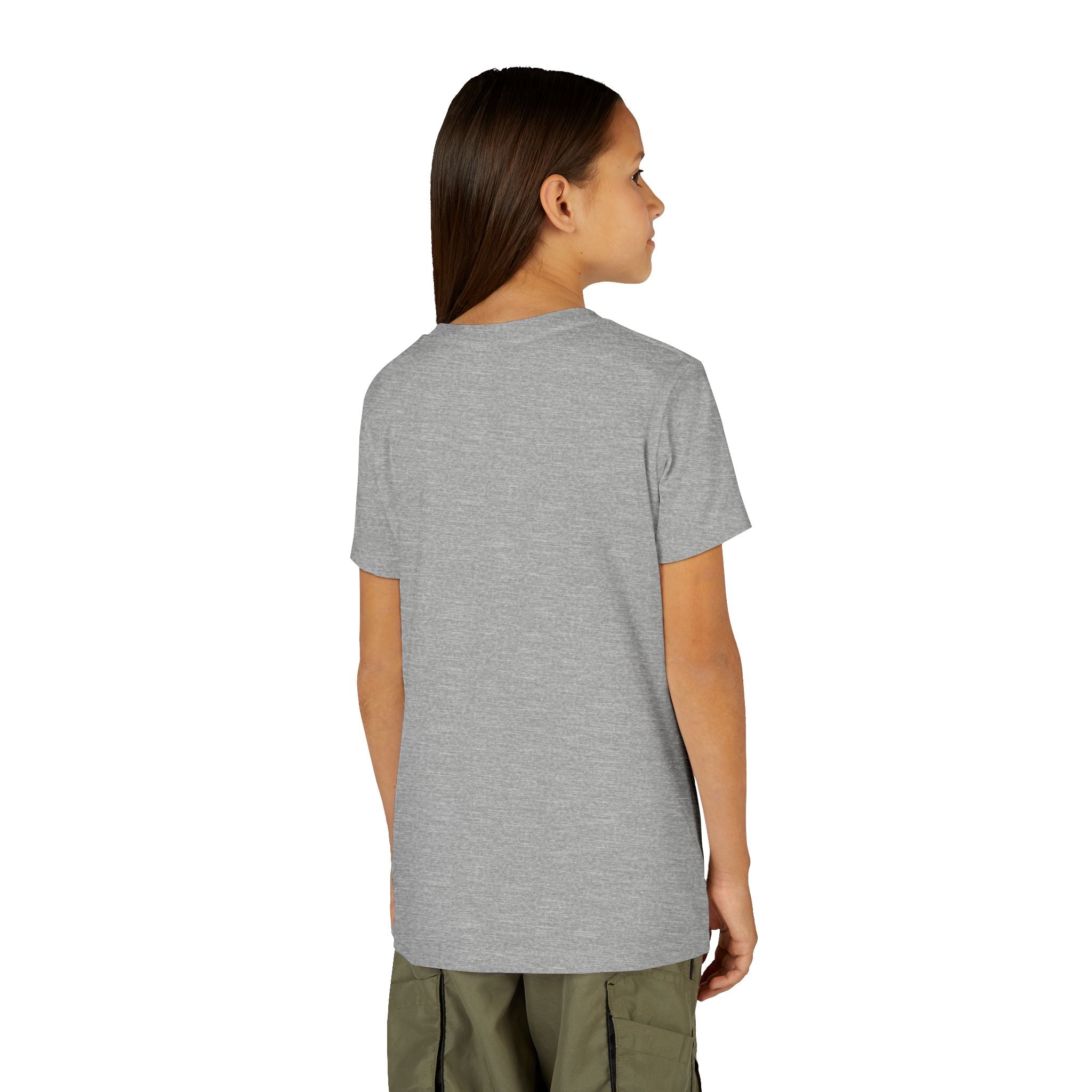 Youth Tee — "Stay True and Be You" Rainbow Script Kids T-Shirt