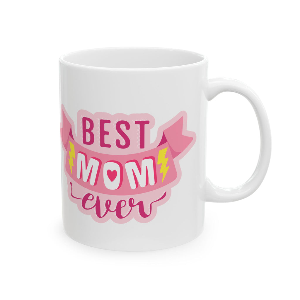 World's Best Mom Ceramic Mug — 11oz & 15oz Coffee Cup