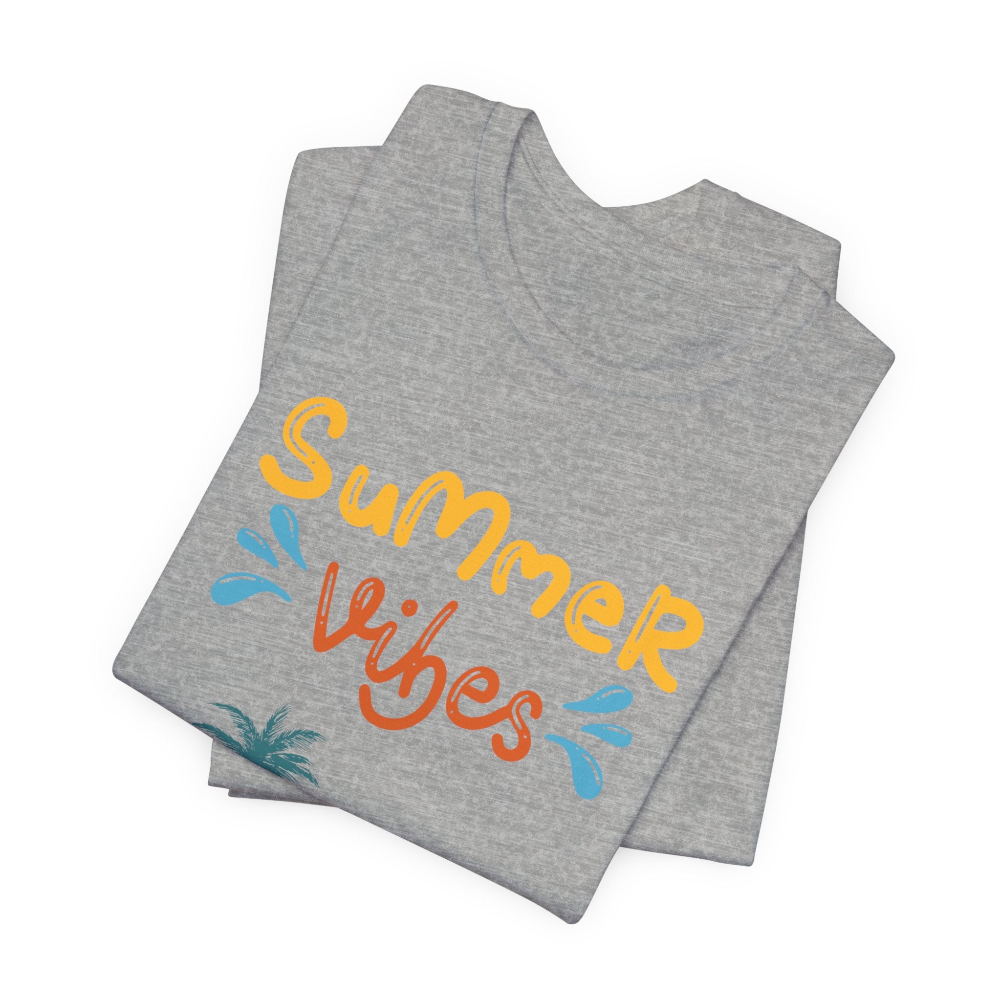 Hello Summer Tee – Pastel Beach Graphic T-Shirt