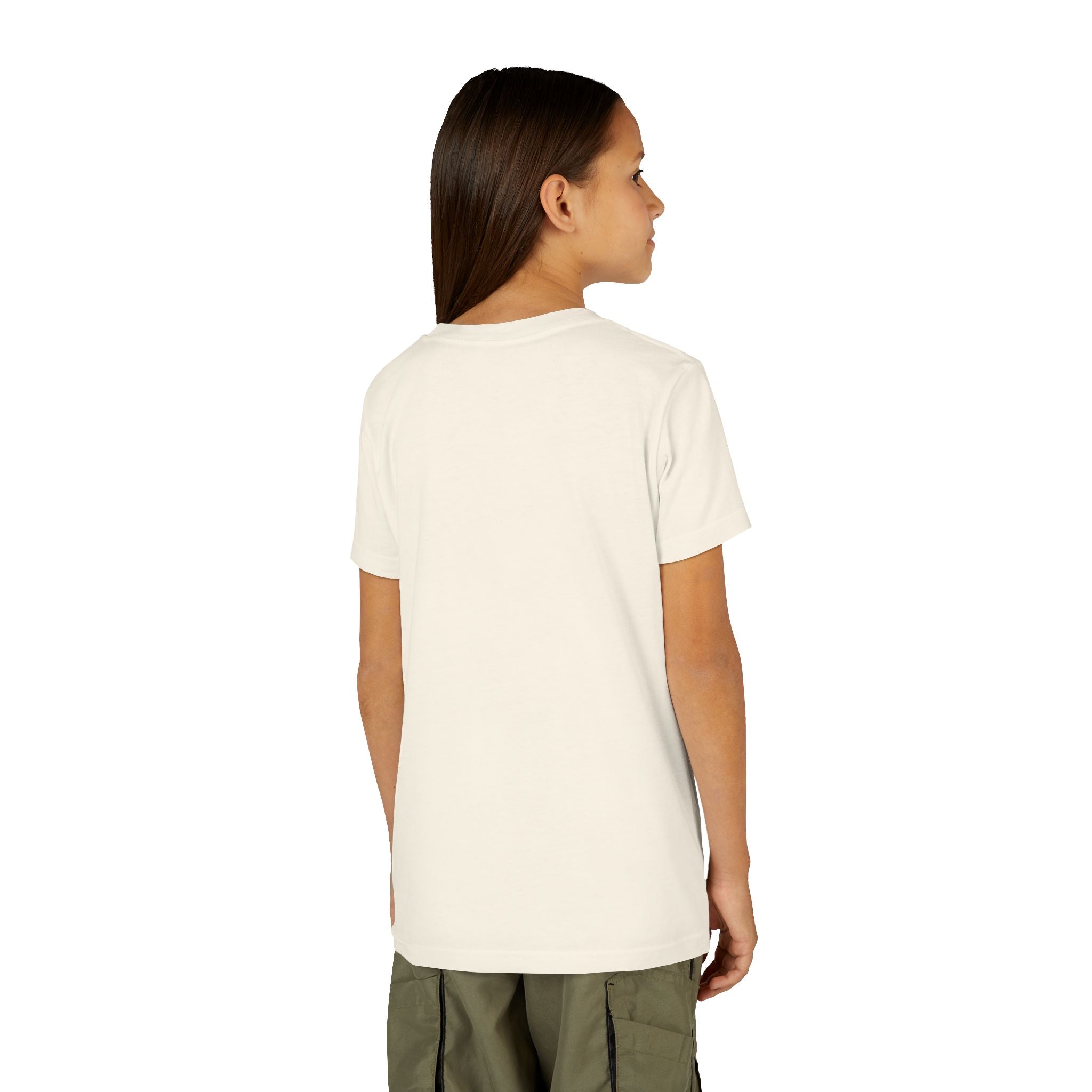 Youth Tee — "Stay True and Be You" Rainbow Script Kids T-Shirt
