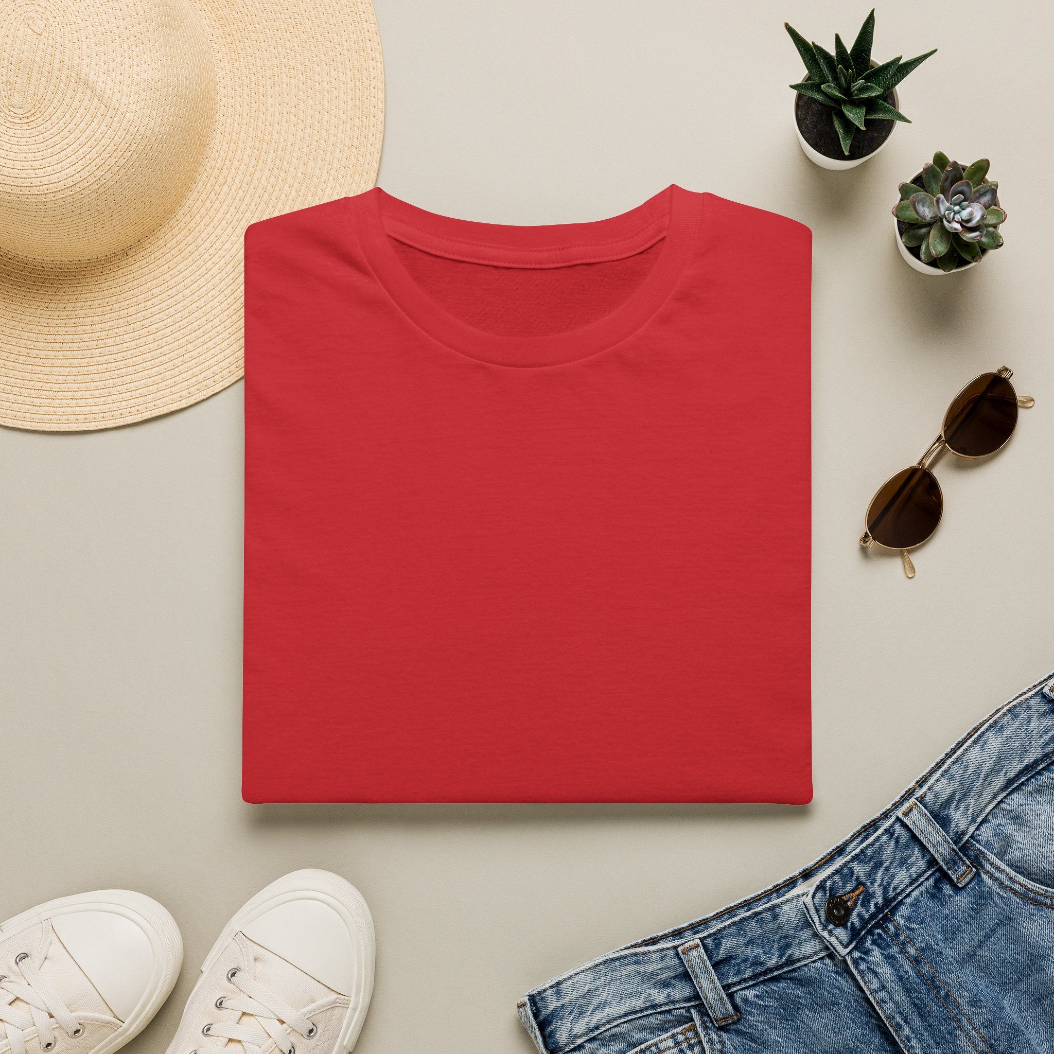 Classic Plain T-Shirt — Minimal Everyday Tee