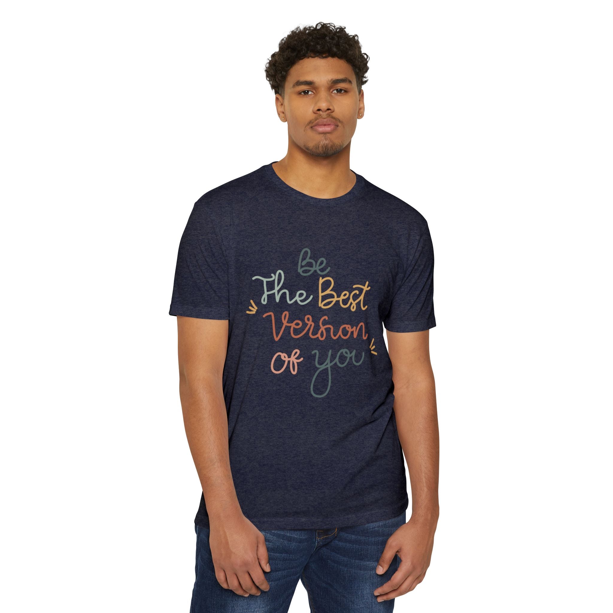 Inspirational "Be The Best Version Of You" T-Shirt — Motivational Women's Tee