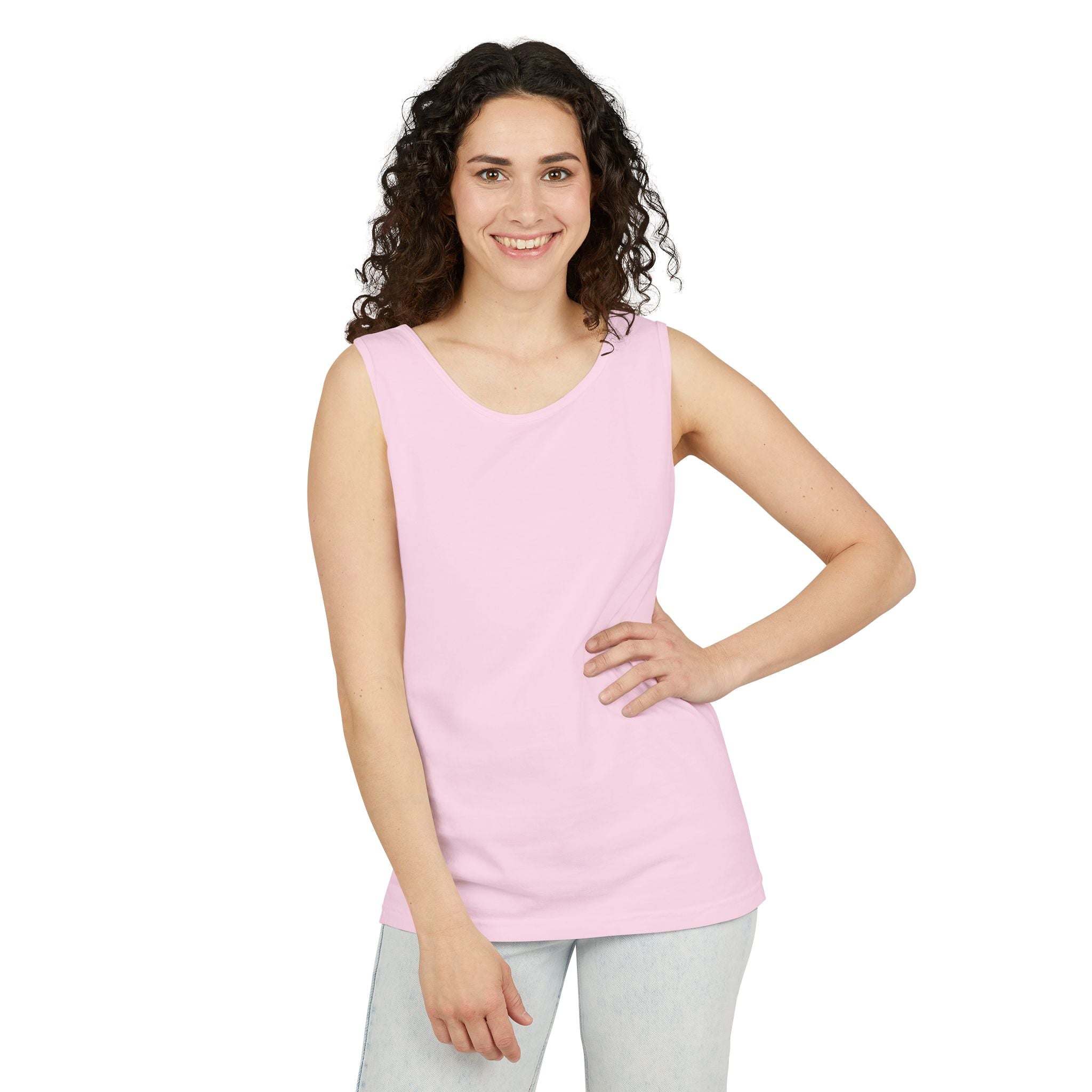 Classic Plain Tank Top — Lightweight Unisex Garment-Dyed Summer Tank