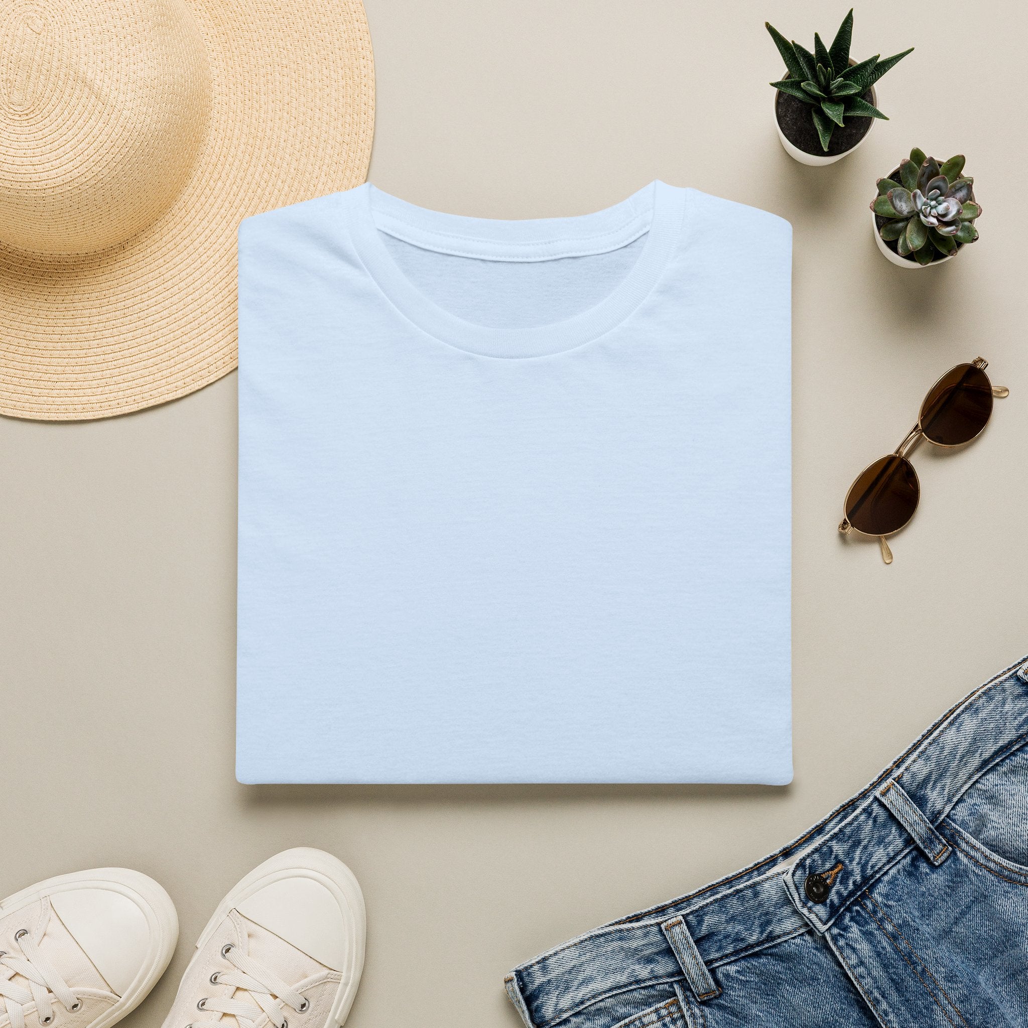 Classic Plain T-Shirt — Minimal Everyday Tee