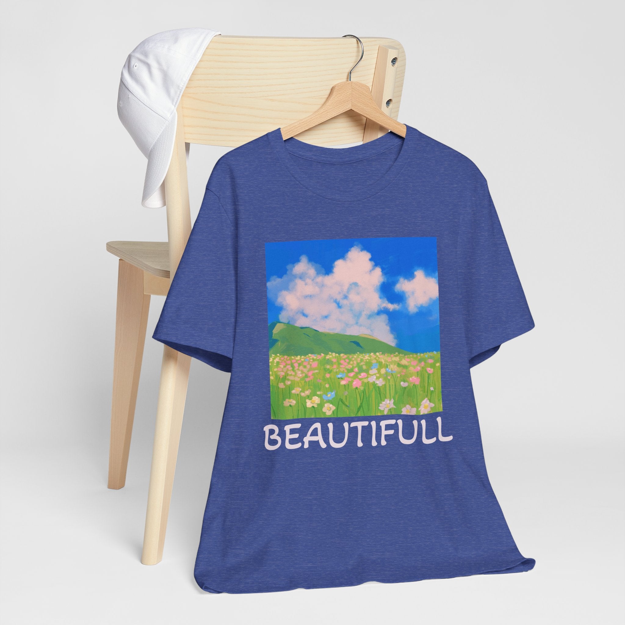 Floral Field Printed T-Shirt — Beautiful Floral Daily Wear