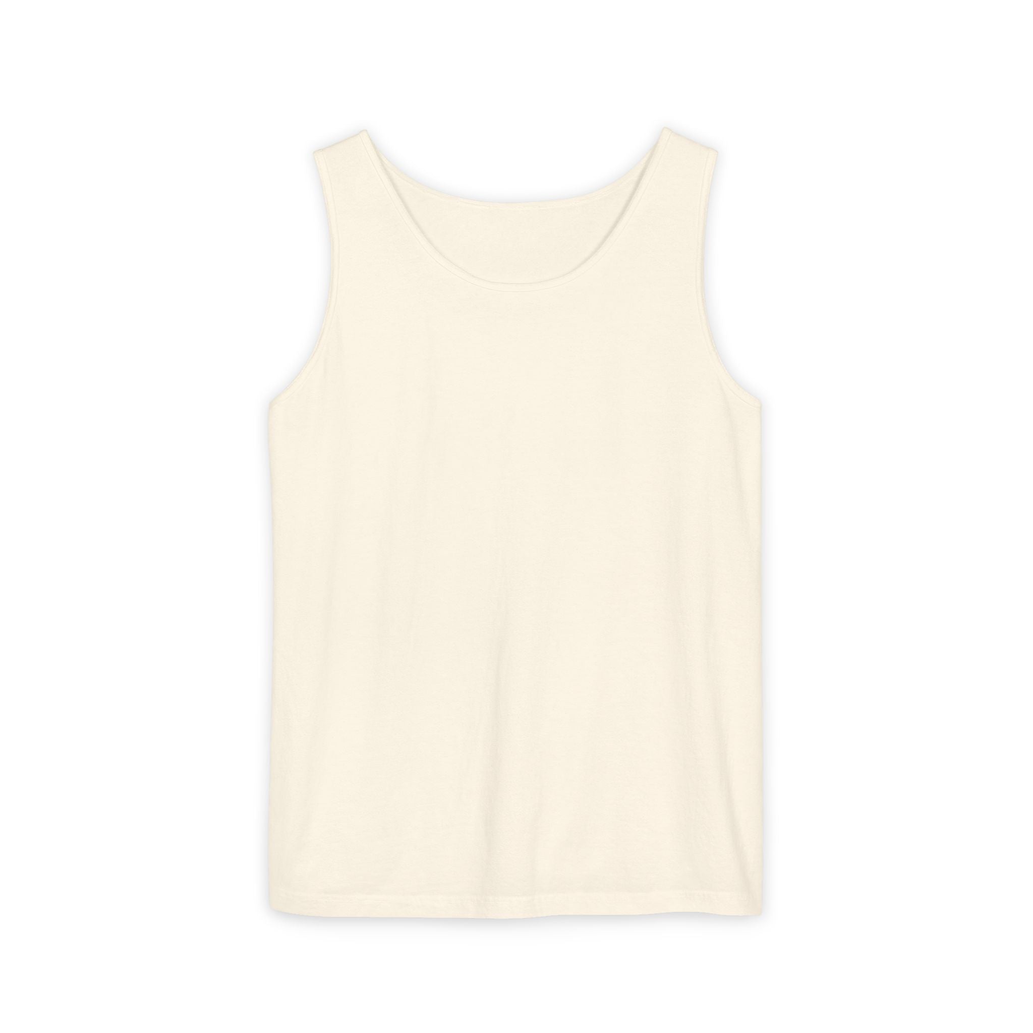 Classic Plain Tank Top — Lightweight Unisex Garment-Dyed Summer Tank