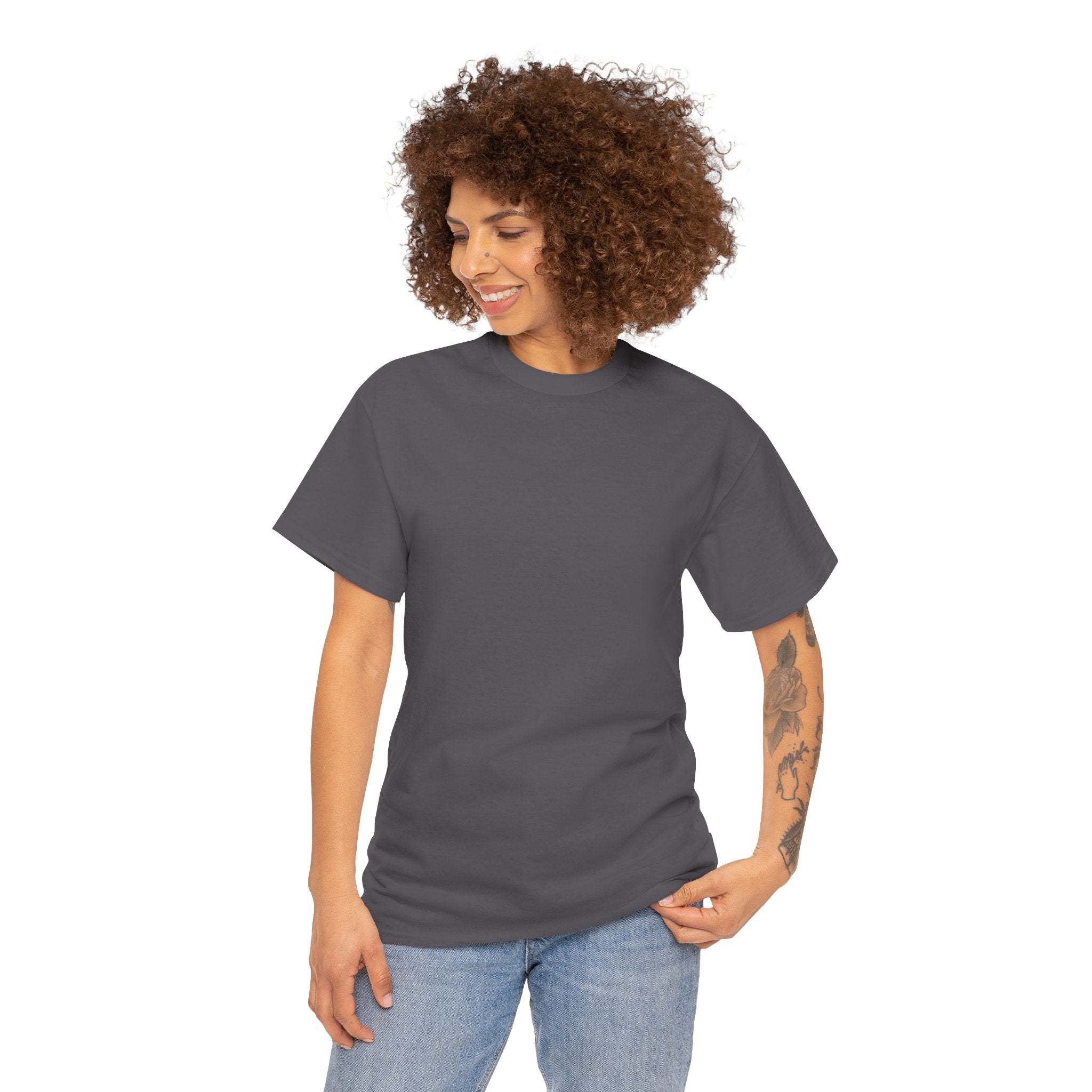 Plain Unisex Cotton Tee — Comfortable Affordable Everyday T‑Shirt