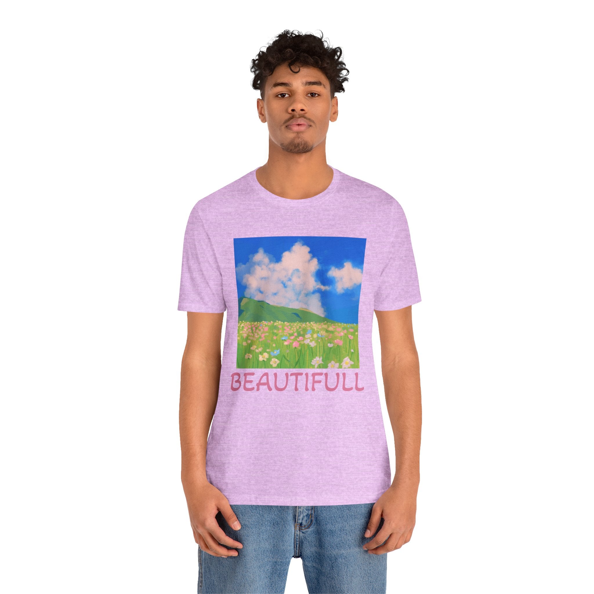 Floral Field Printed T-Shirt — Beautiful Floral Daily Wear