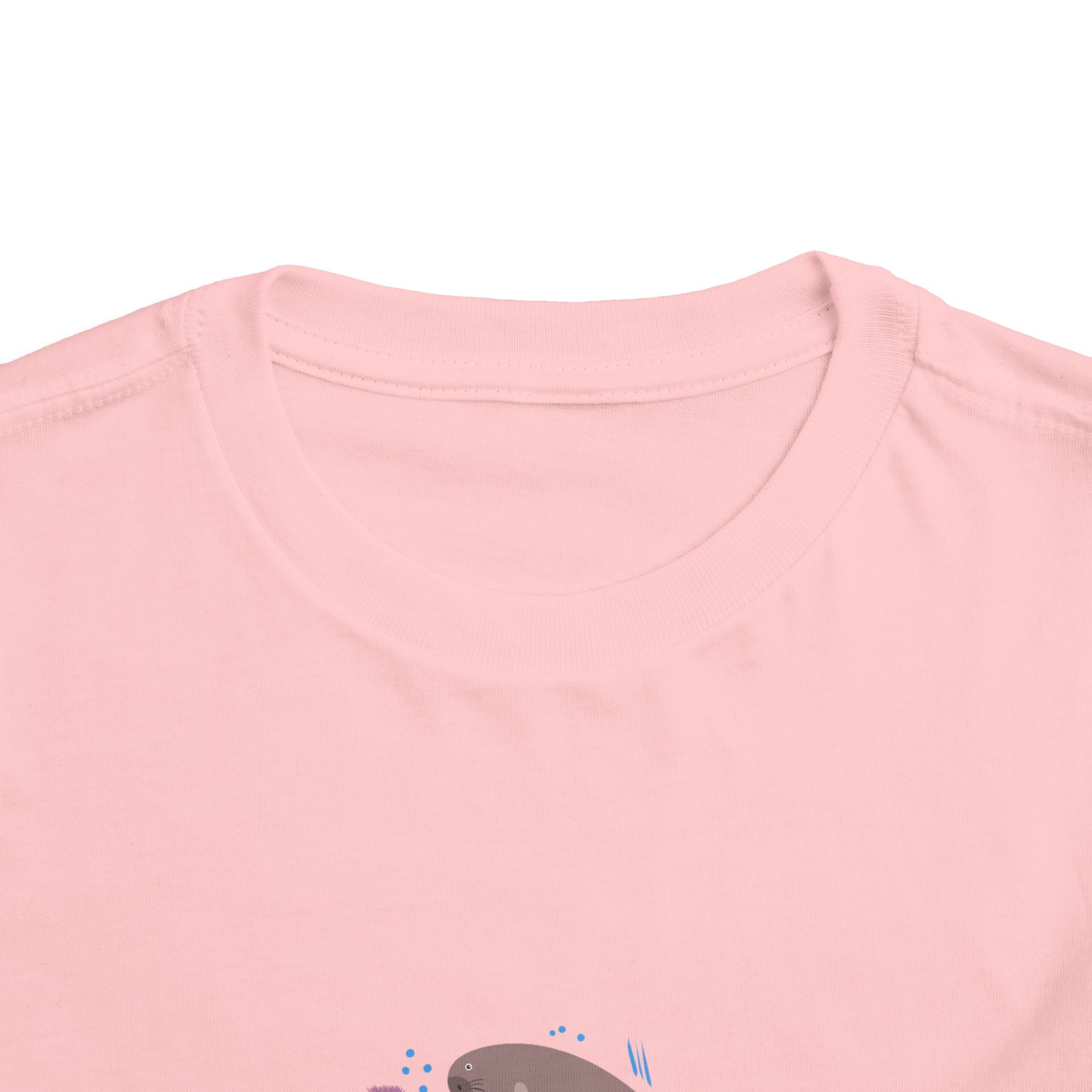 Toddler Tee — Cute Ocean Animals Circle Graphic