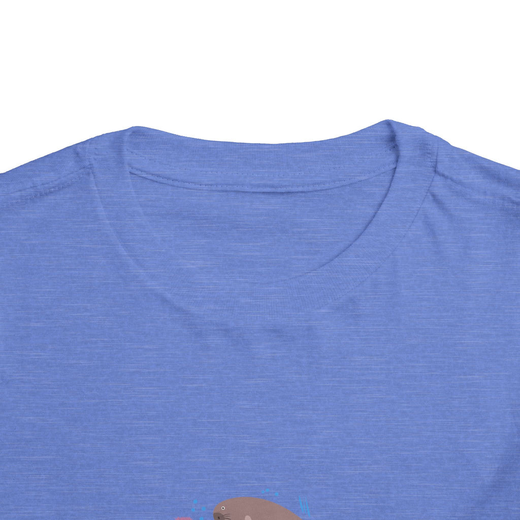 Toddler Tee — Cute Ocean Animals Circle Graphic