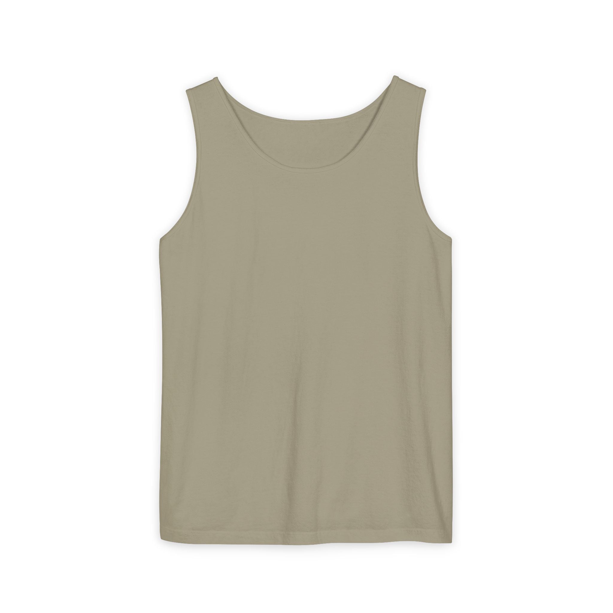 Classic Plain Tank Top — Lightweight Unisex Garment-Dyed Summer Tank