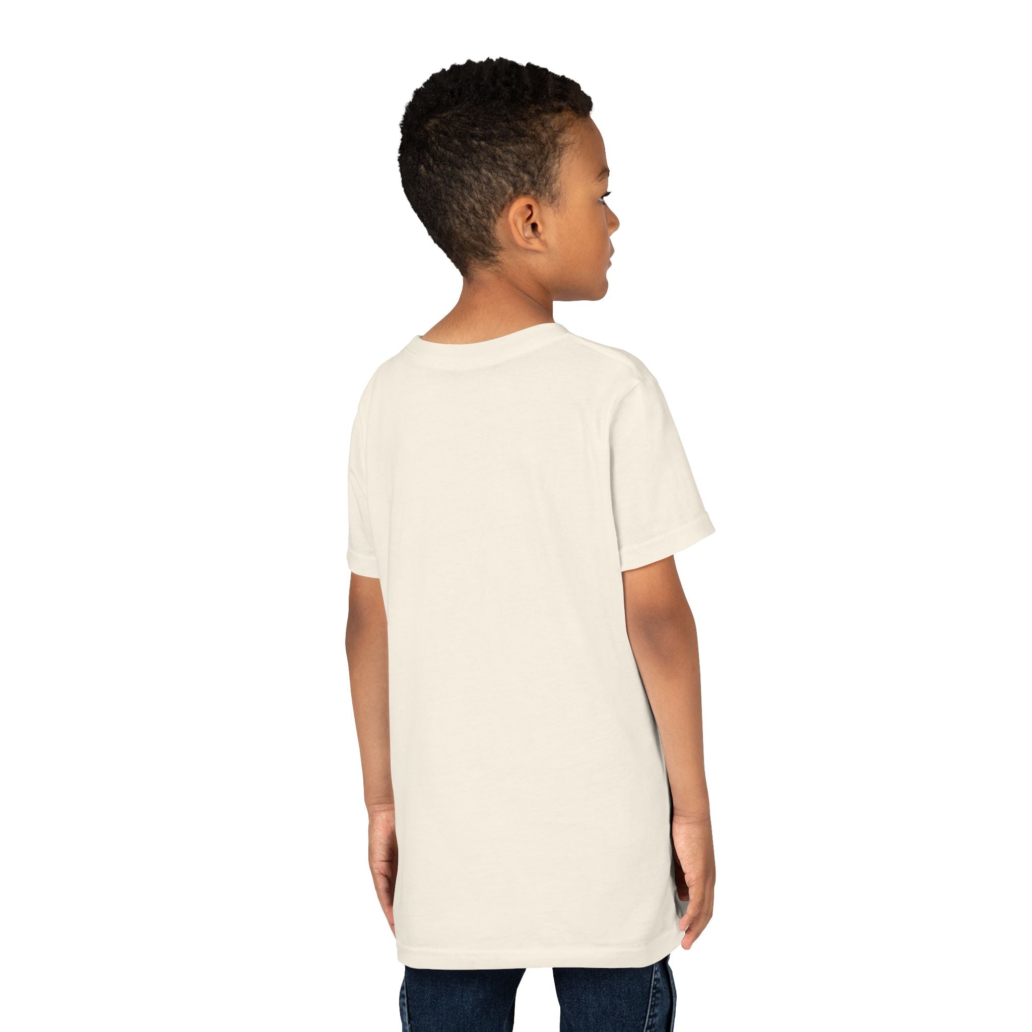 Youth Tee — "Stay True and Be You" Rainbow Script Kids T-Shirt