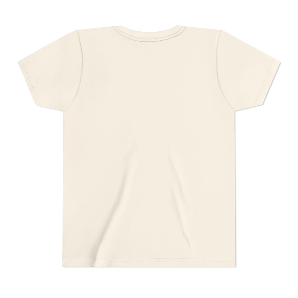 Youth Tee — "Stay True and Be You" Rainbow Script Kids T-Shirt