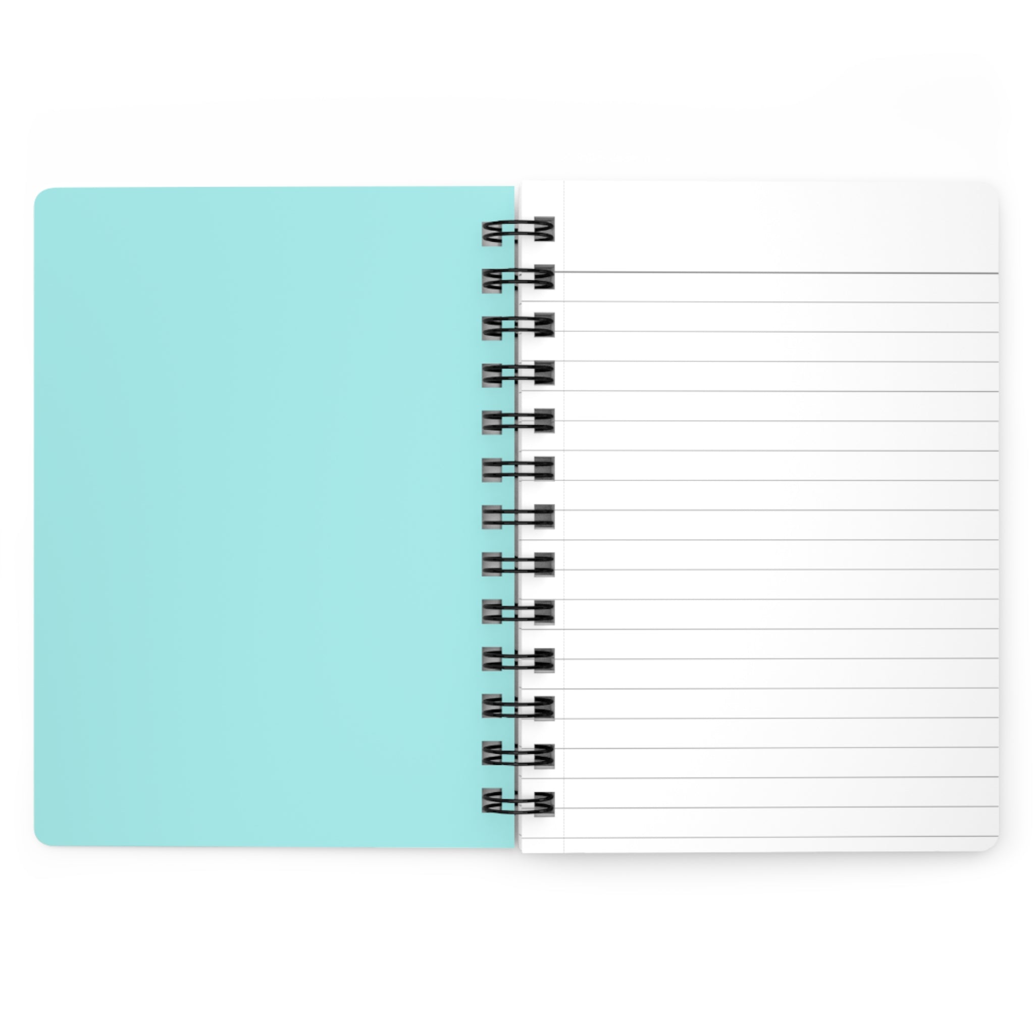 Mint Dragon & Cameo Spiral Journal — Cute Fantasy Notebook