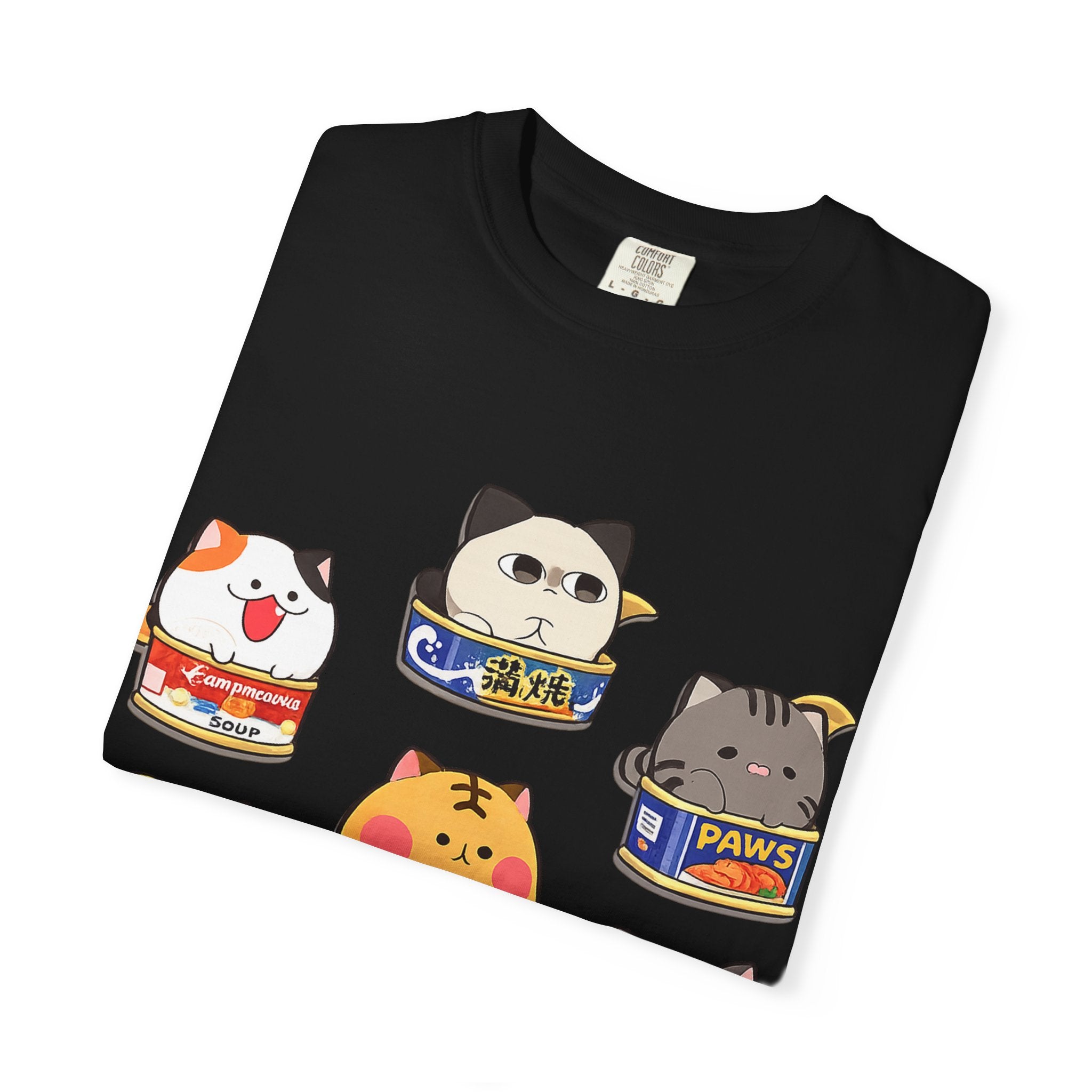 Cute Cat Sushi T-Shirt — Kawaii Cat Can Crewneck