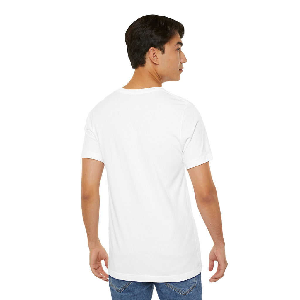 Koi Yin Yang Tee — Minimal Two-Tone Fish Graphic T-Shirt