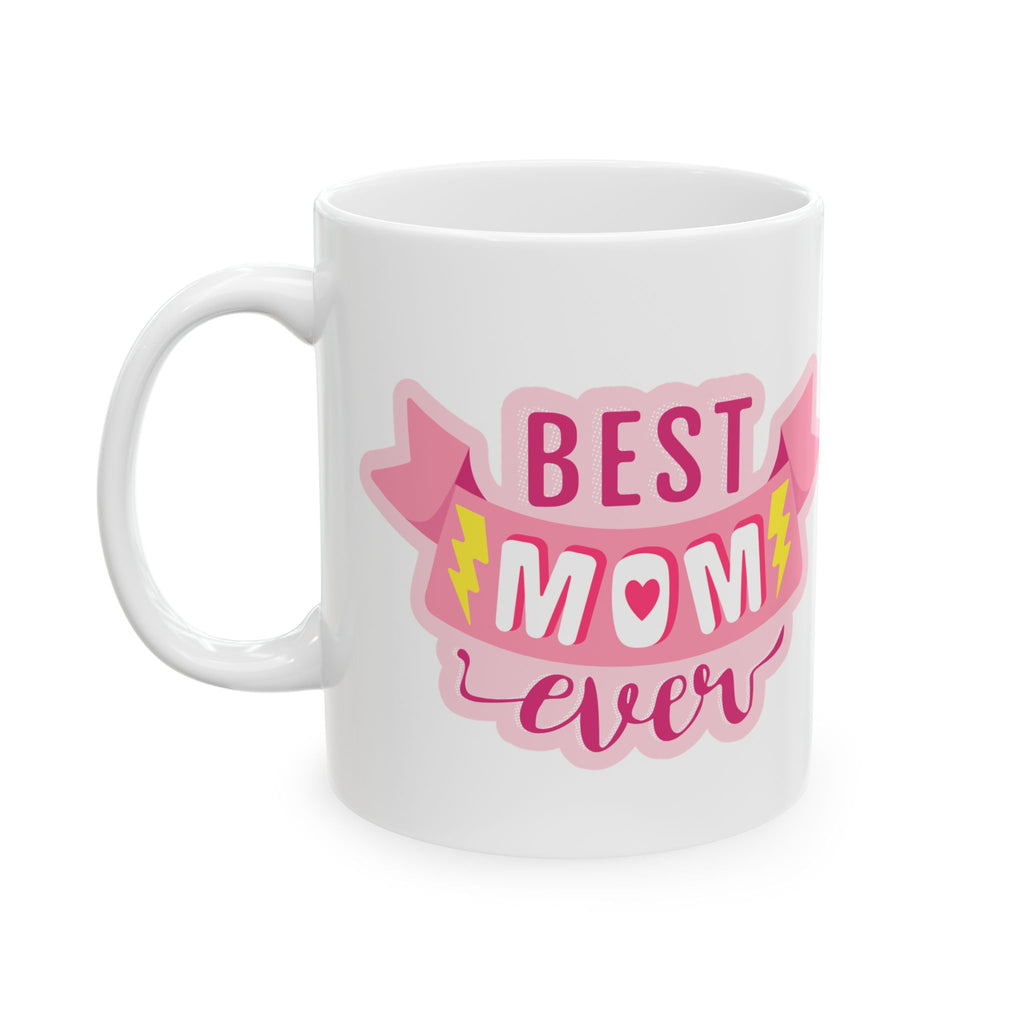 World's Best Mom Ceramic Mug — 11oz & 15oz Coffee Cup
