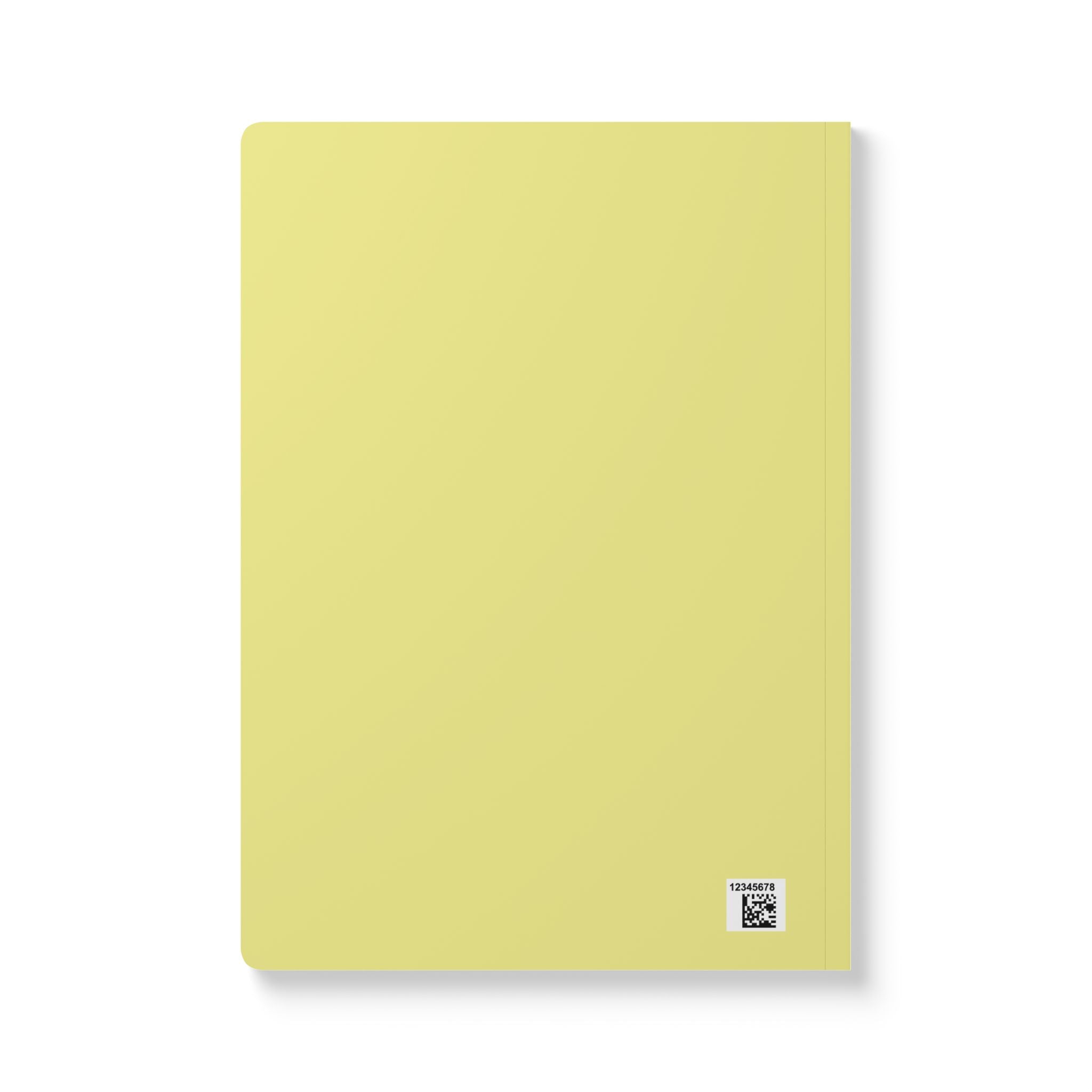 Be Your Own Kind of Beautiful Softcover Journal — Inspirational Yellow Notebook for Self-Love & Positivity
