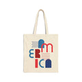 Cool American Vibes Cotton Canvas Tote Bag