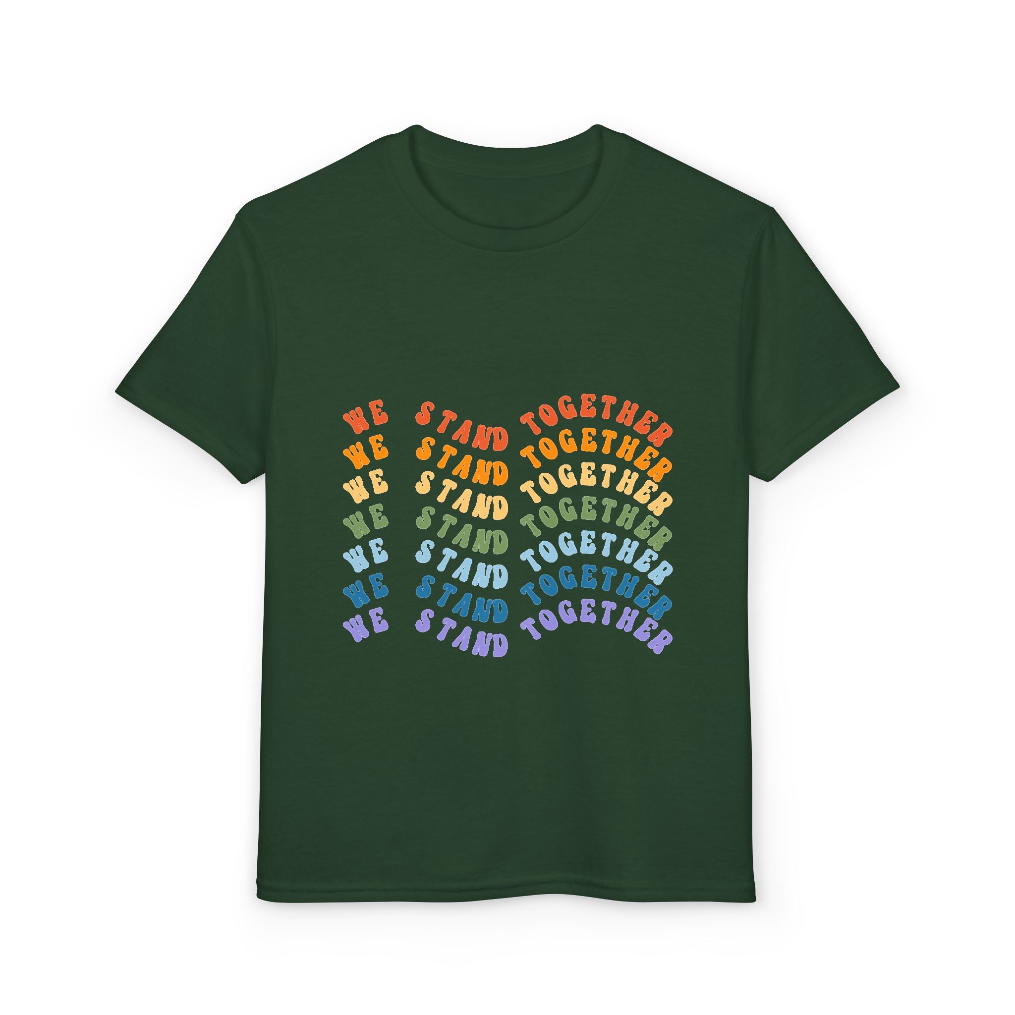 Youth Rainbow "We Stand Together" T-Shirt