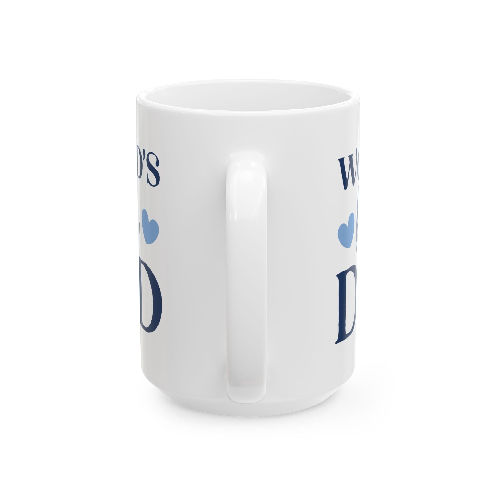 World's Best Dad Ceramic Mug — 11oz & 15oz Coffee Cup