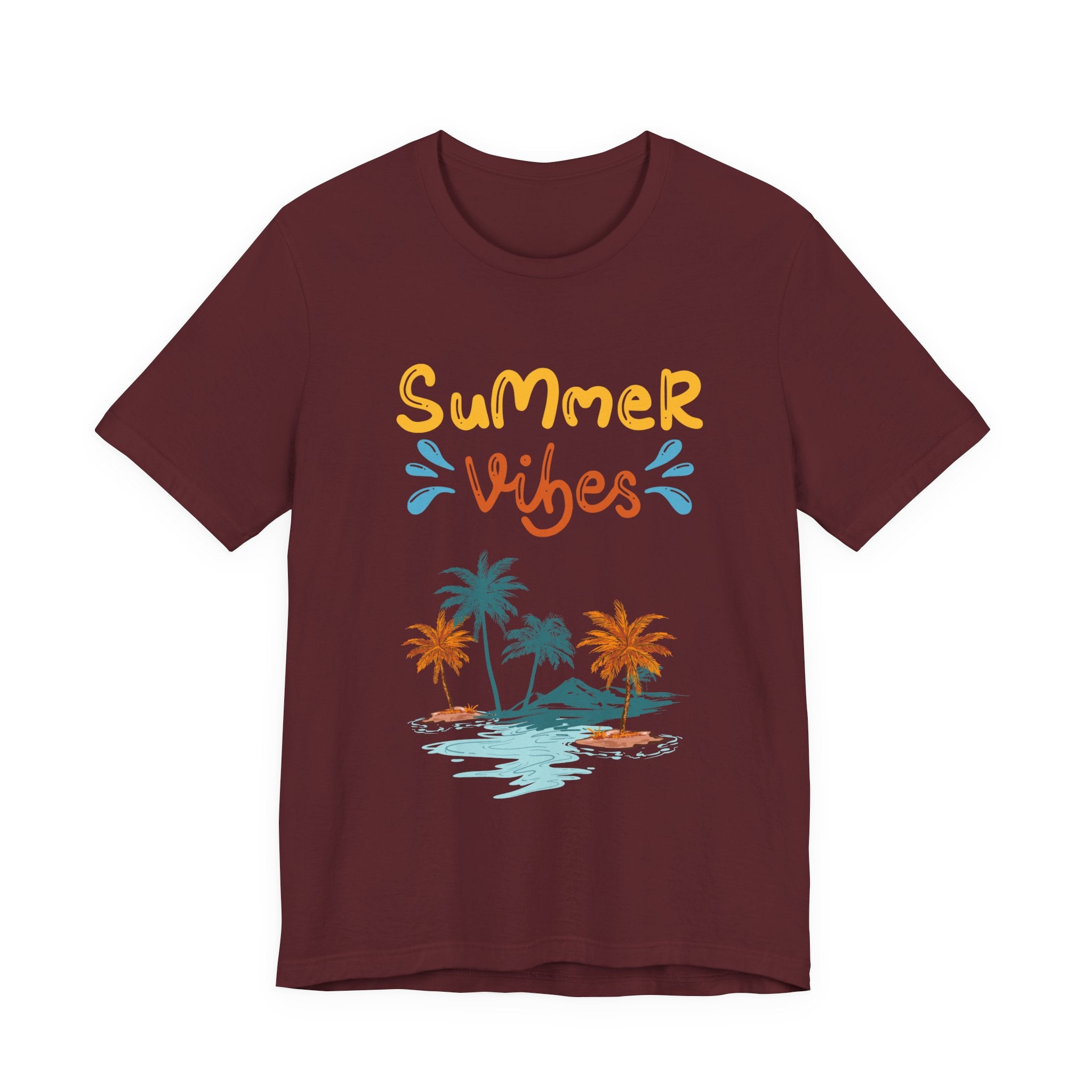 Hello Summer Tee – Pastel Beach Graphic T-Shirt