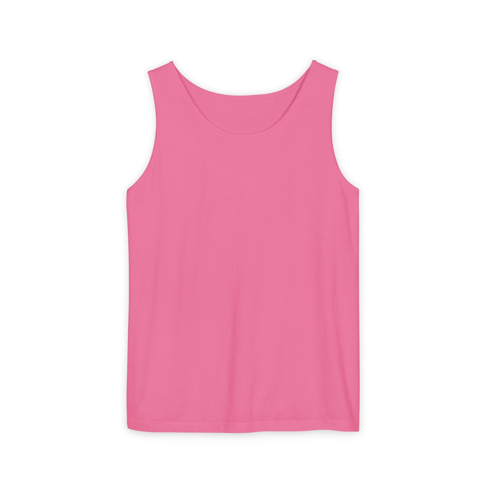Classic Plain Tank Top — Lightweight Unisex Garment-Dyed Summer Tank